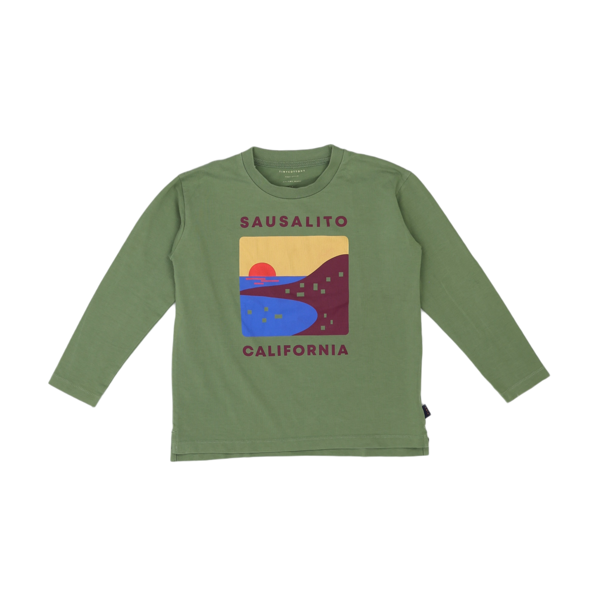 Green children's t-shirt - 6 years TINYCOTTONS - Seconde main Green