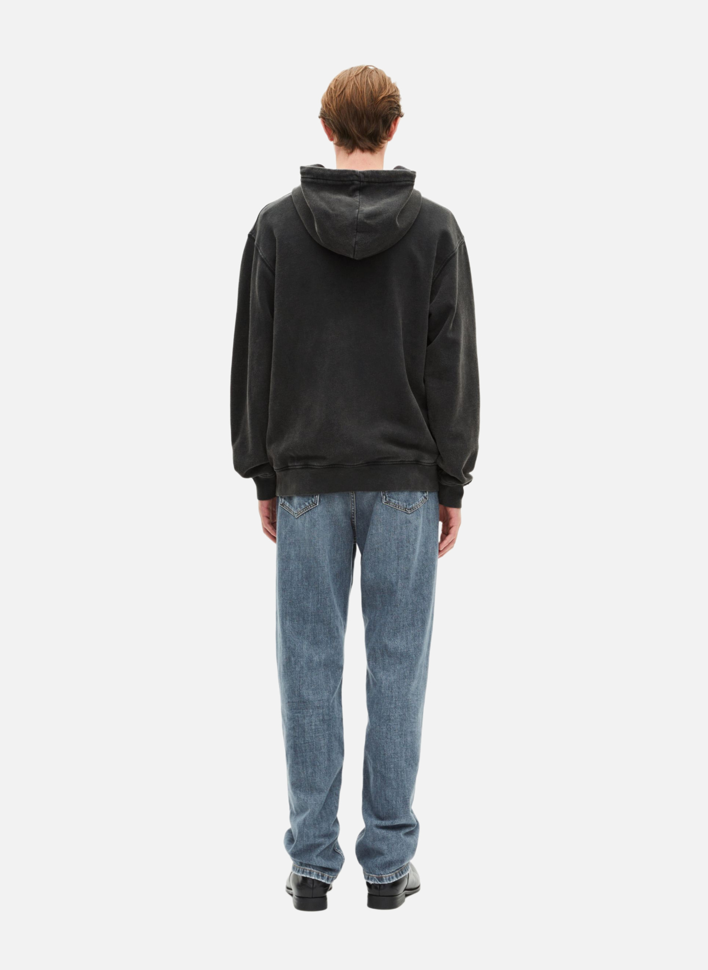 Zip-up sweatshirt with screen printing THE KOOPLES Black