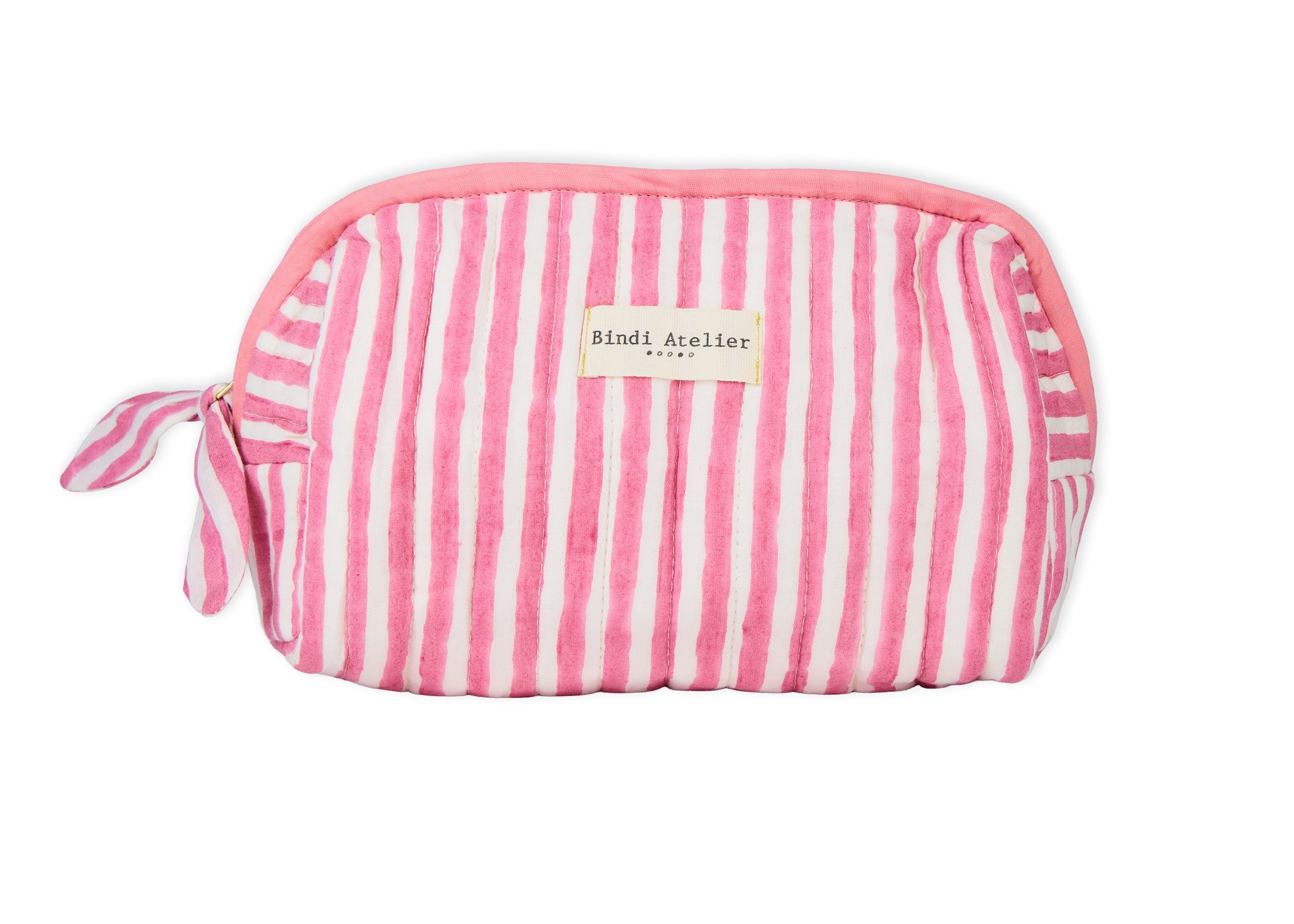 Printed Gabi Makeup Pouch BINDI ATELIER Pink