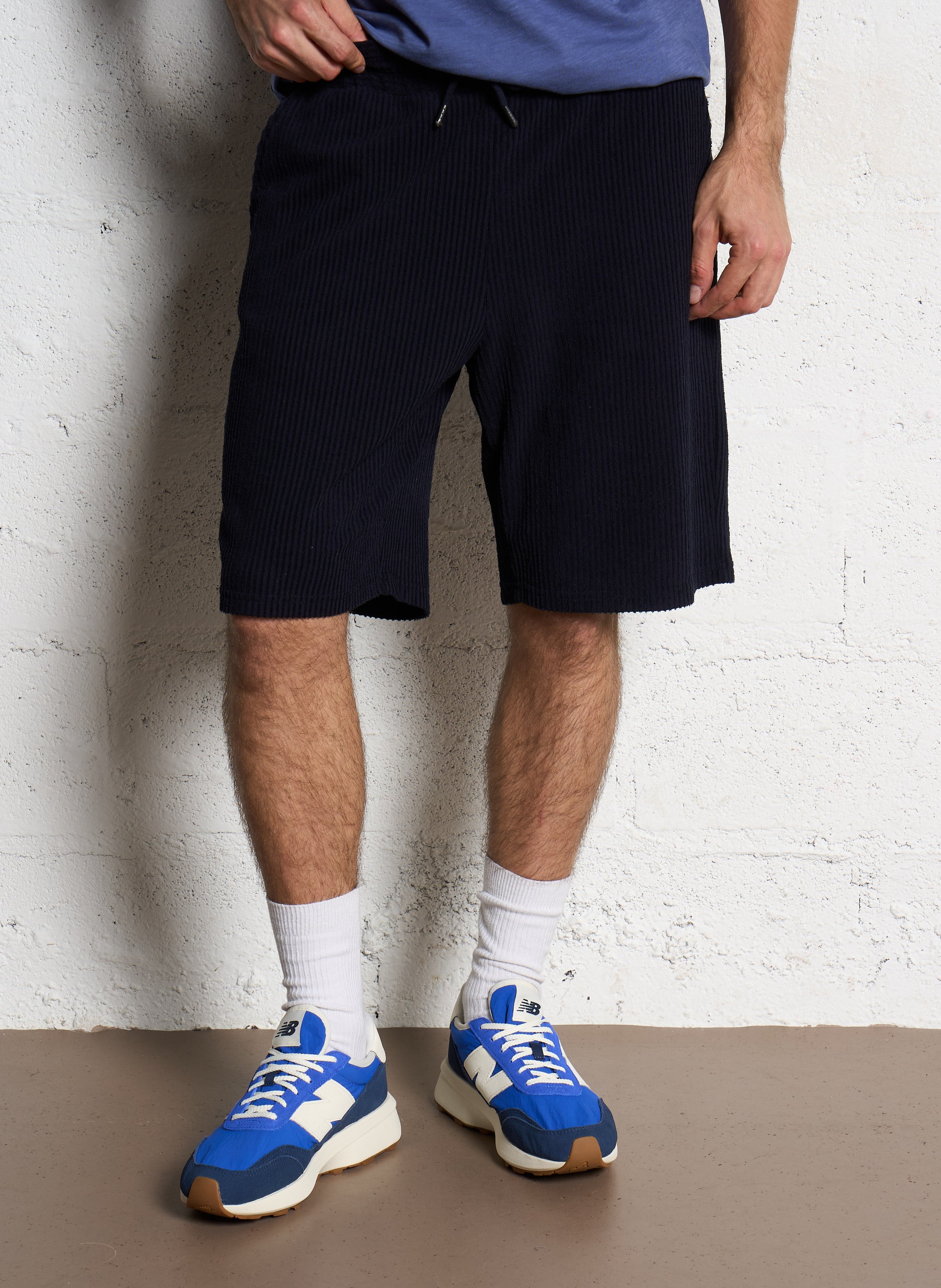 Uni badstof Bermuda shorts IKKS