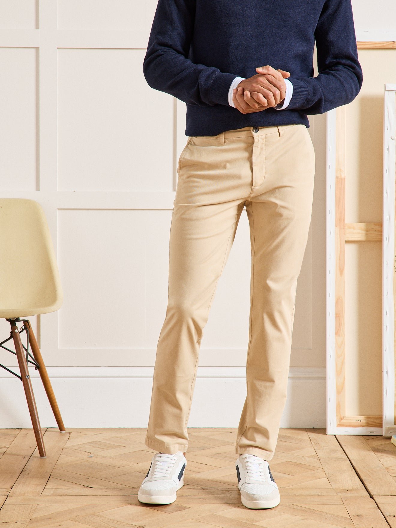 Chino pants CYRILLUS Beige