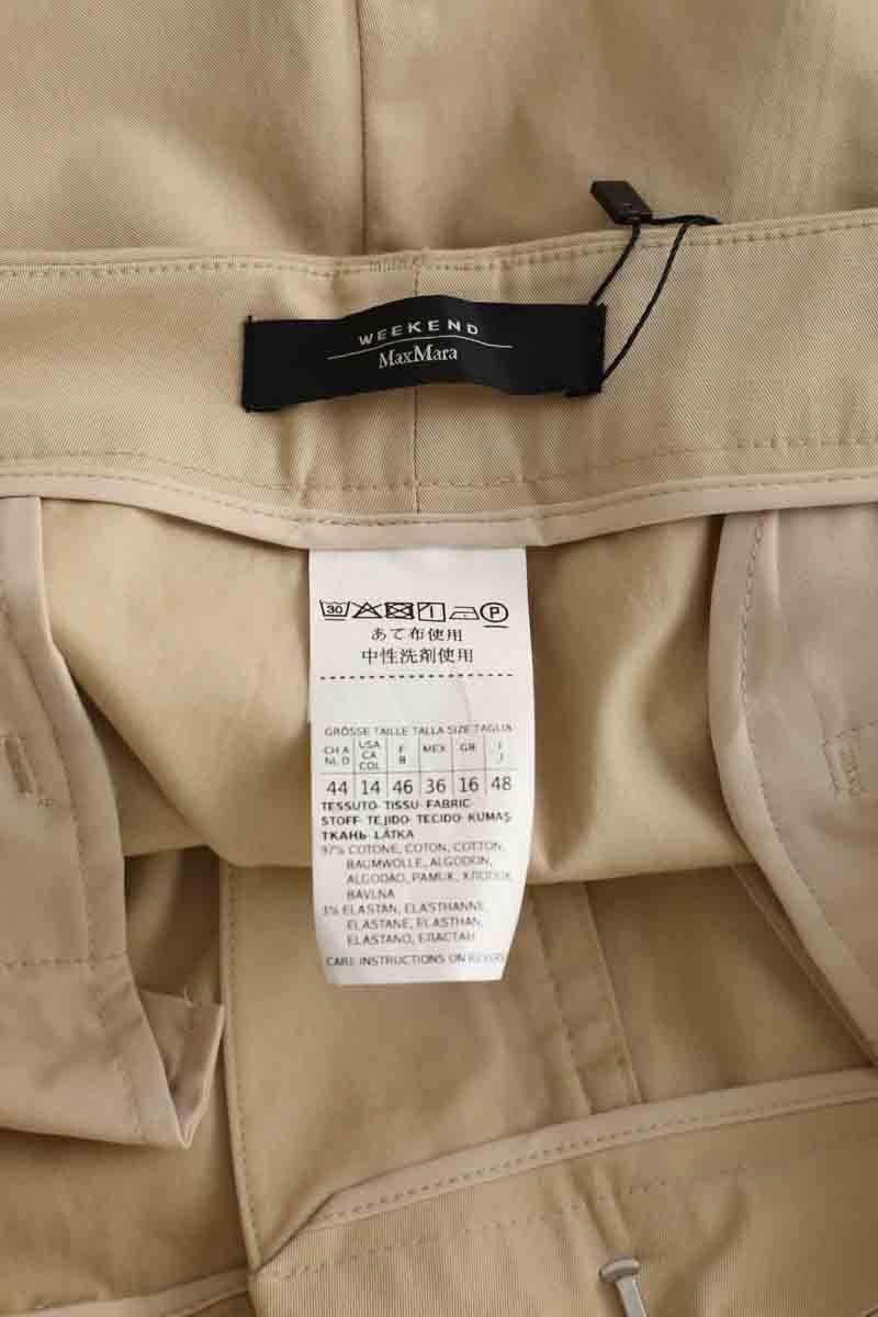 Carrot trousers MAX MARA - Seconde Main Beige