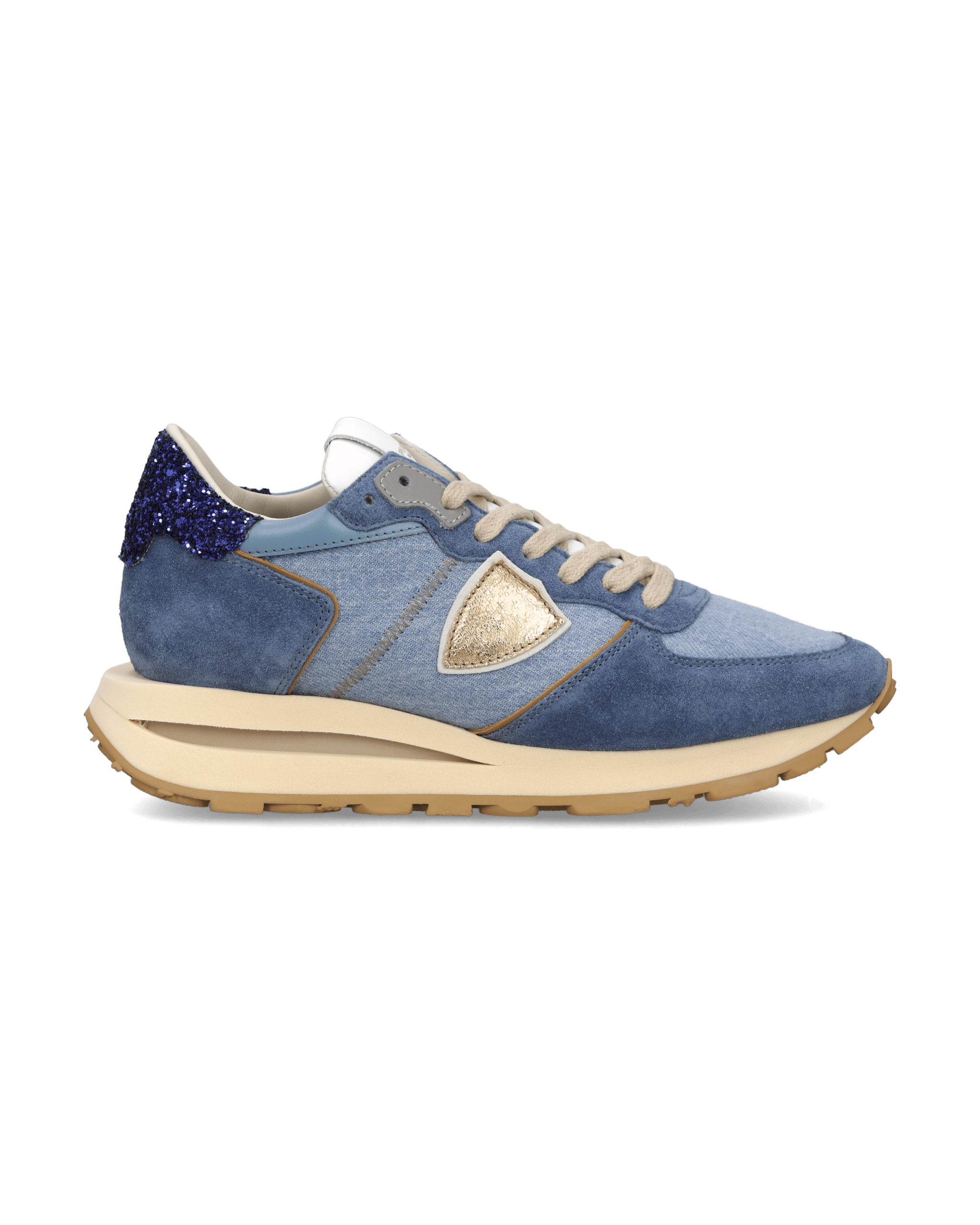 High-top running sneakers PHILIPPE MODEL Blue