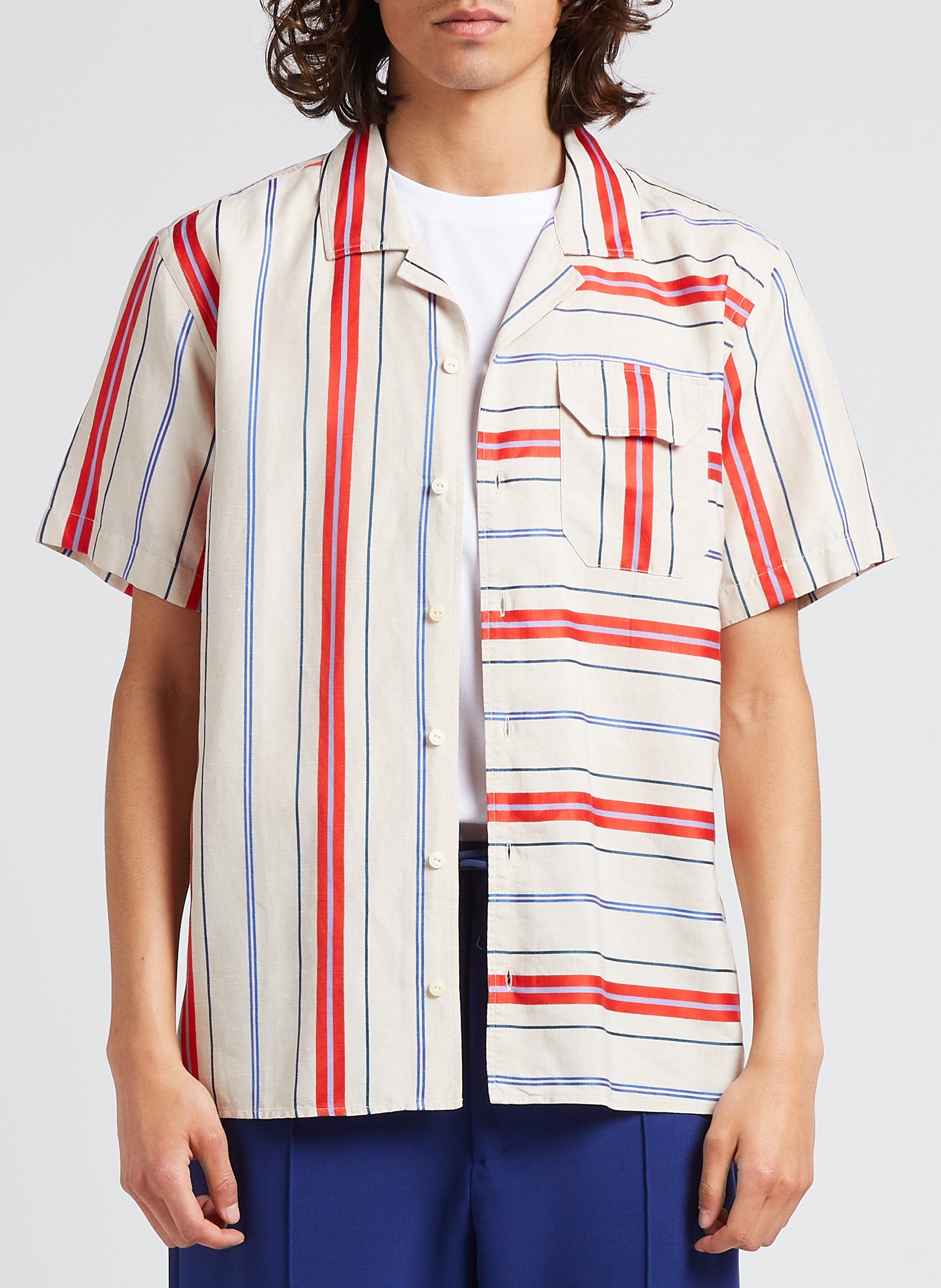 Regular-Fit-Hemd mit Streifen HOMECORE Gestreift