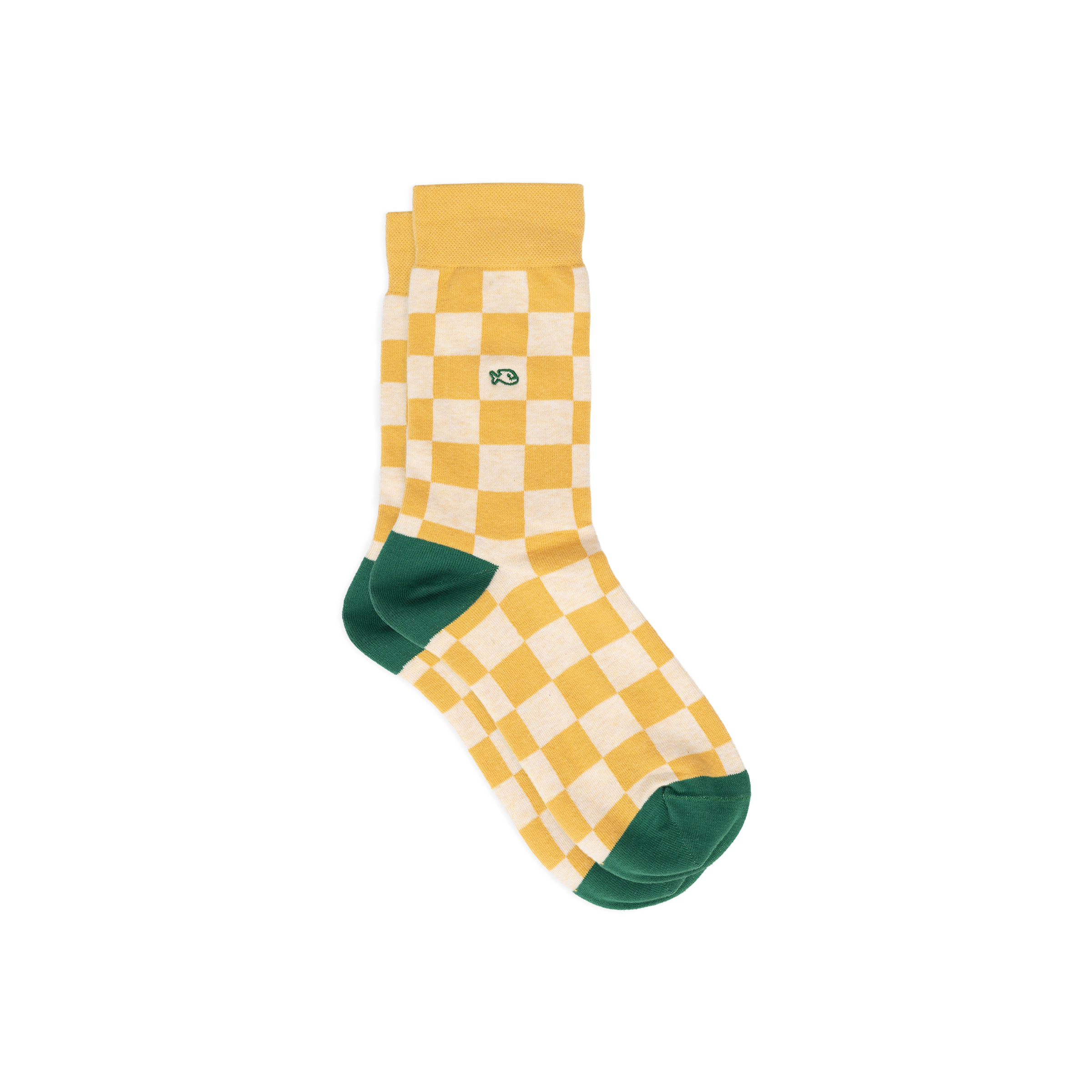 Checked combed cotton socks BILLYBELT