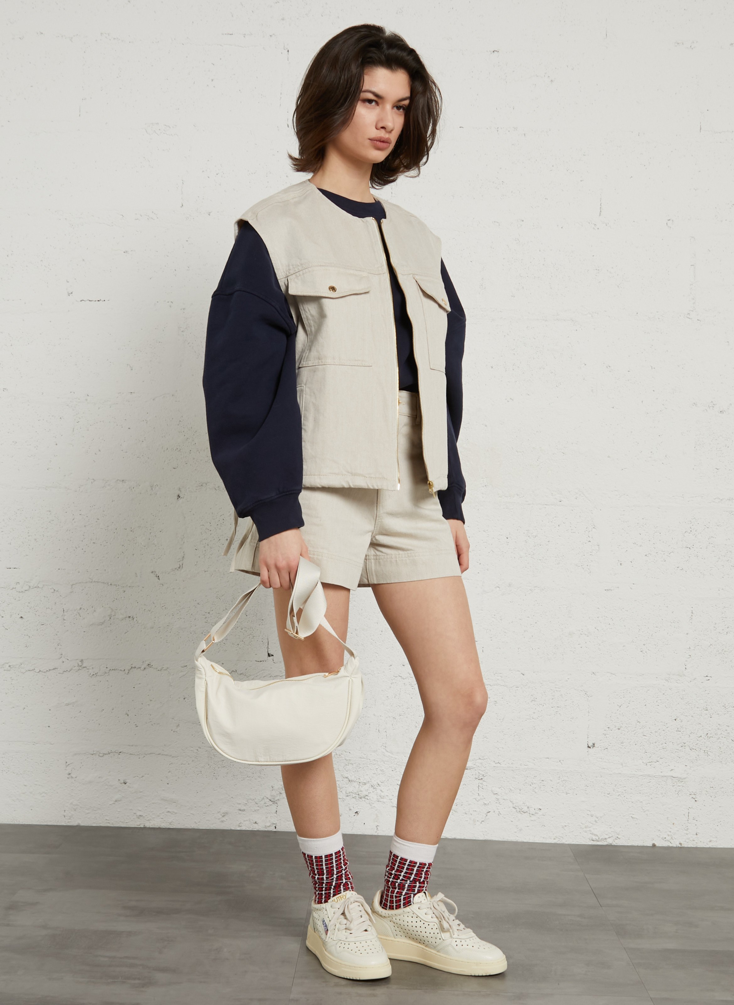 Heuptas met strass AU PRINTEMPS PARIS Beige