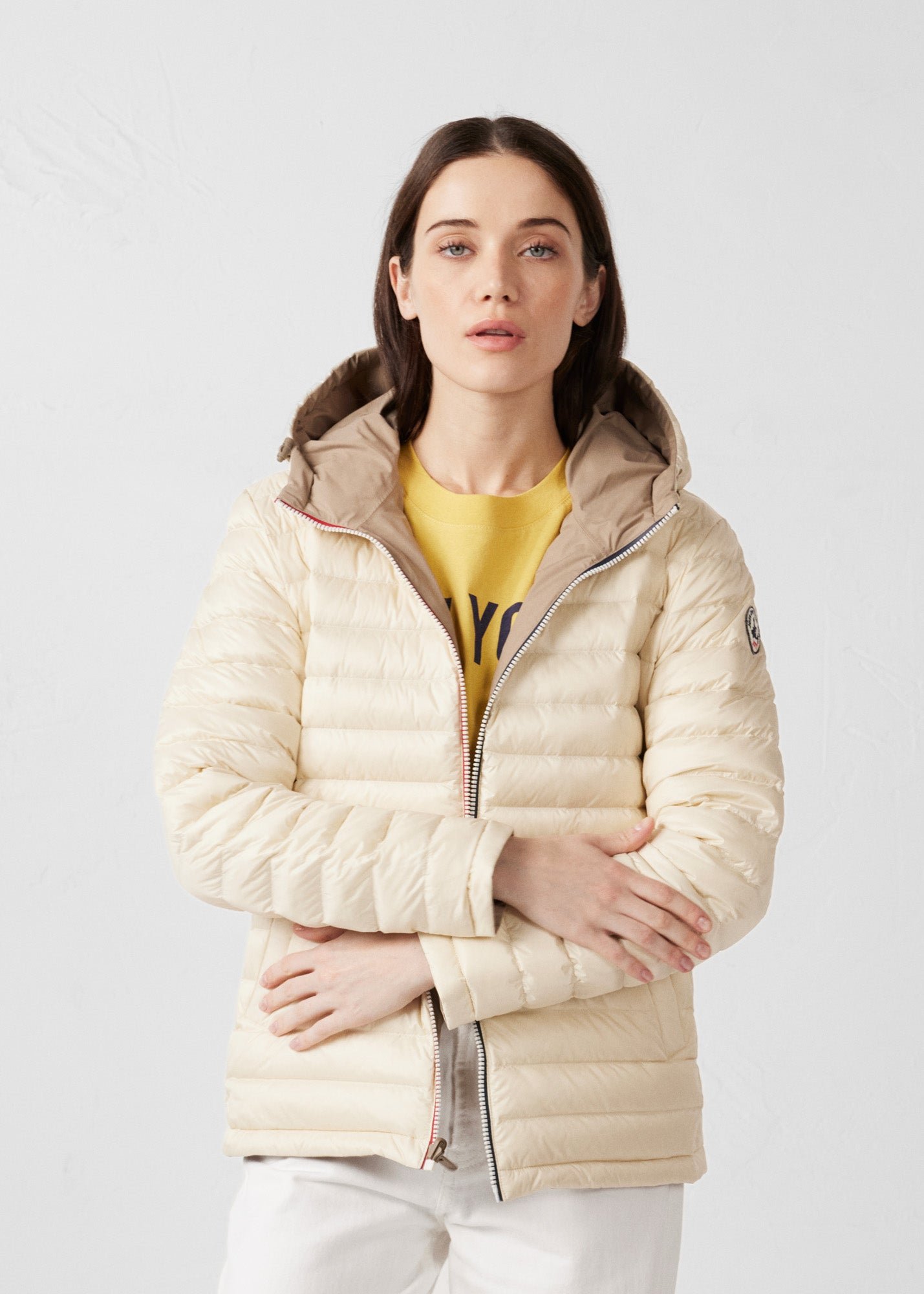 Doudoune réversible bergame JOTT Marron