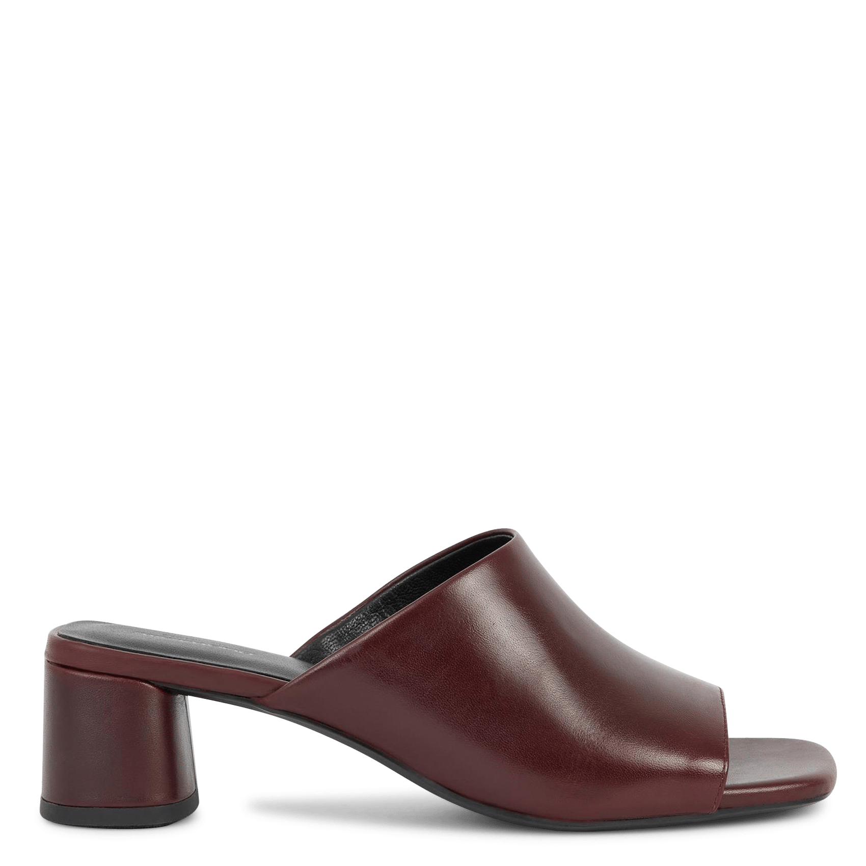 Mules en cuir VAGABOND Rouge