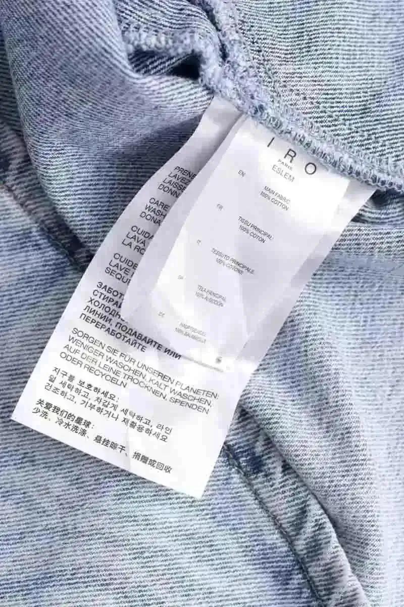Veste IRO - Seconde Main Bleu