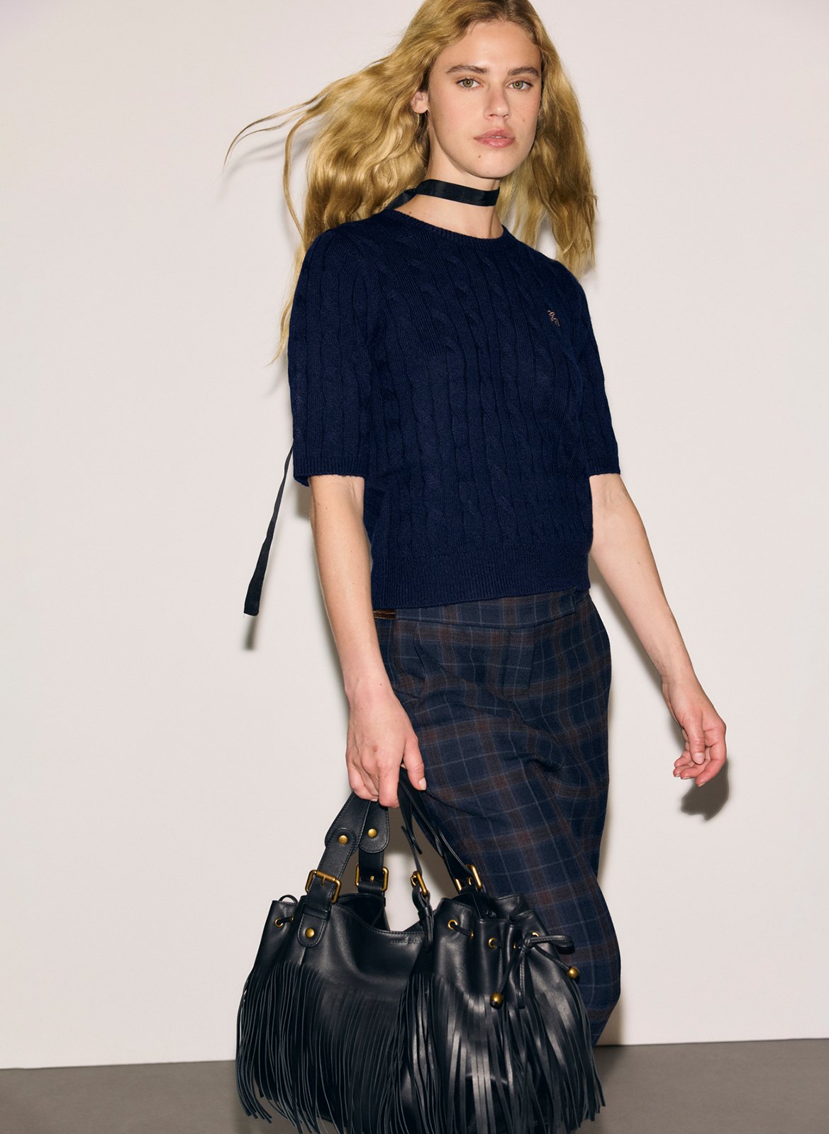 Pull en laine mélangée GERARD DAREL Bleu