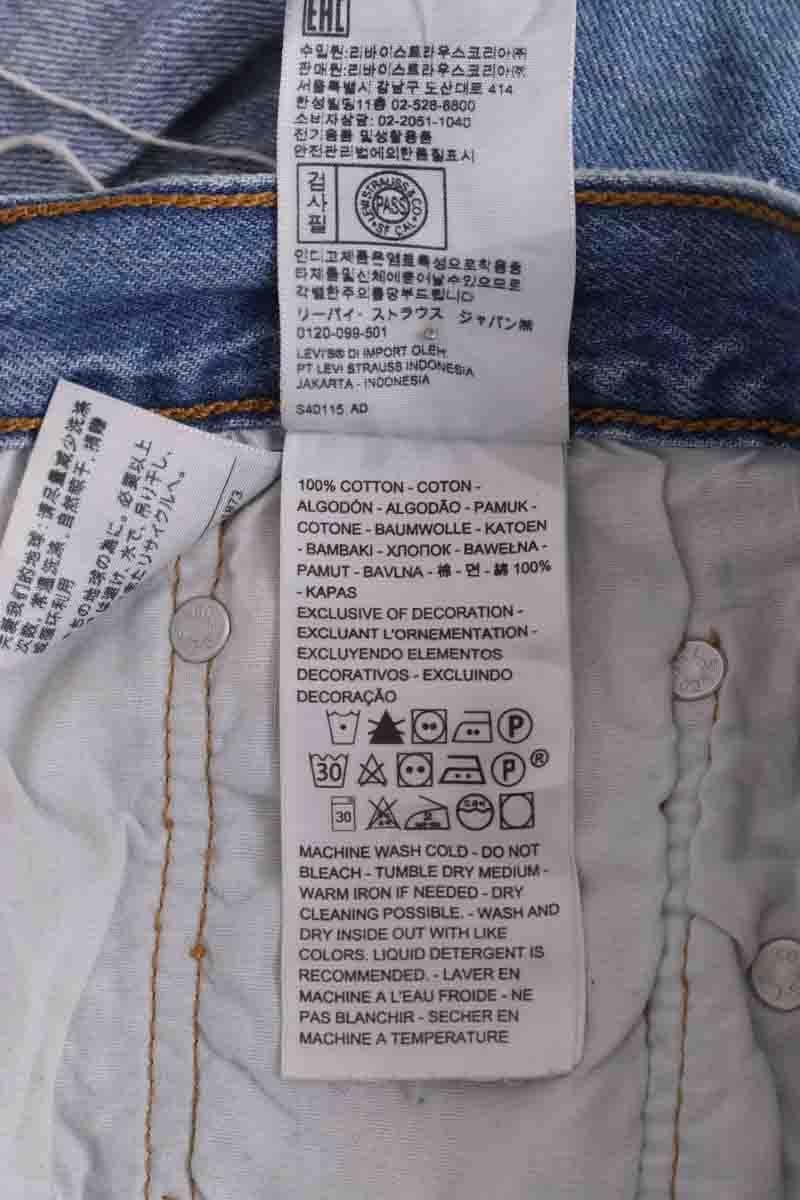 Mini shorts LEVI'S - Seconde main Blue