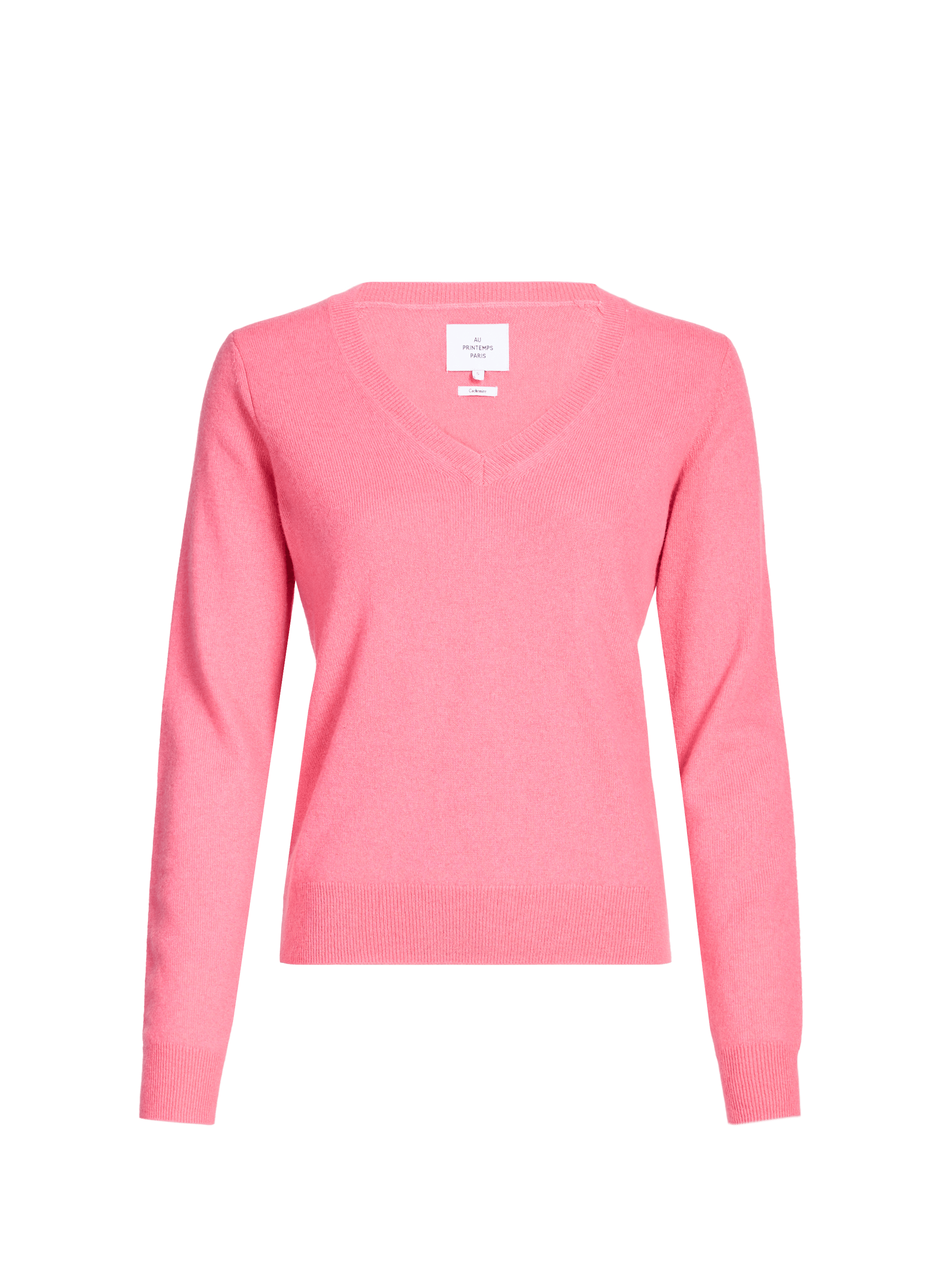 Cashmere sweater AU PRINTEMPS PARIS Pink