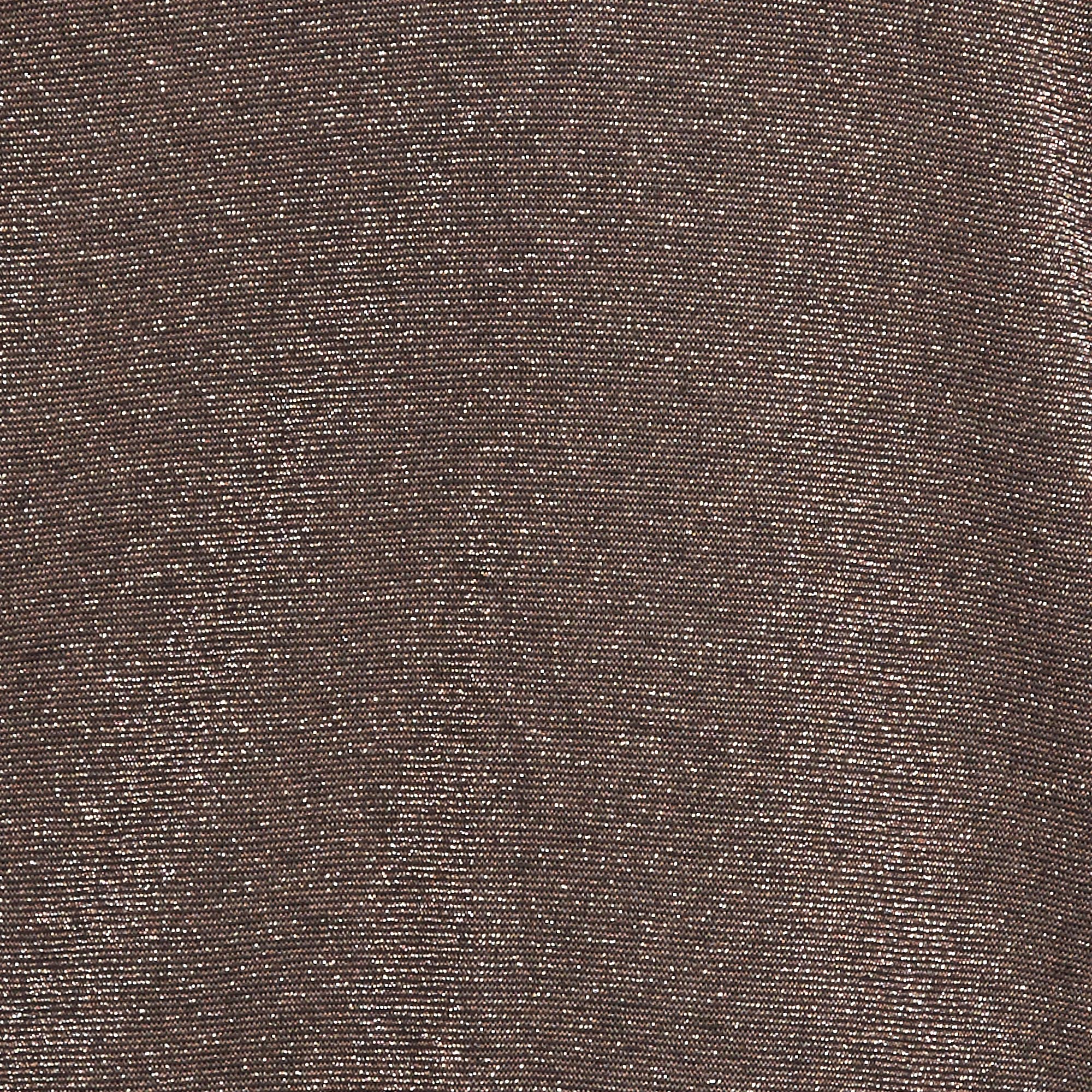 V-neck T-shirt with metallic thread Green