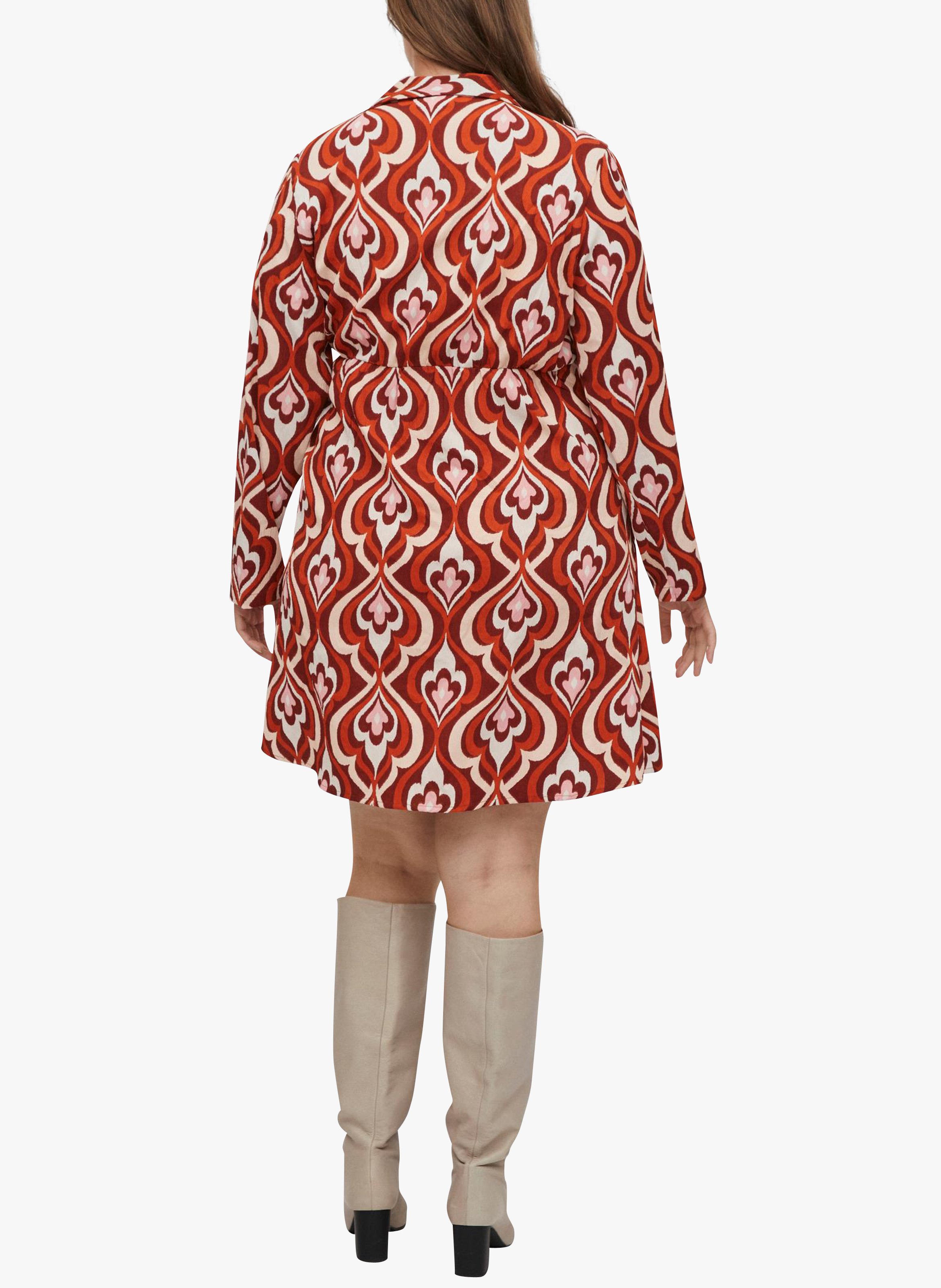 Robe courte imprimée EVOKED Multicolore