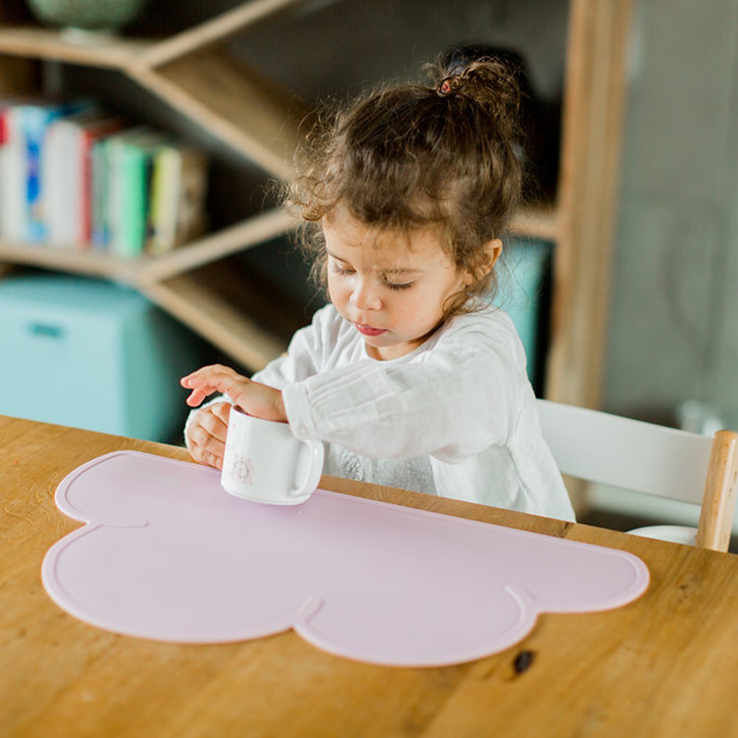 Cloud silicone placemat KINDSGUT Pink