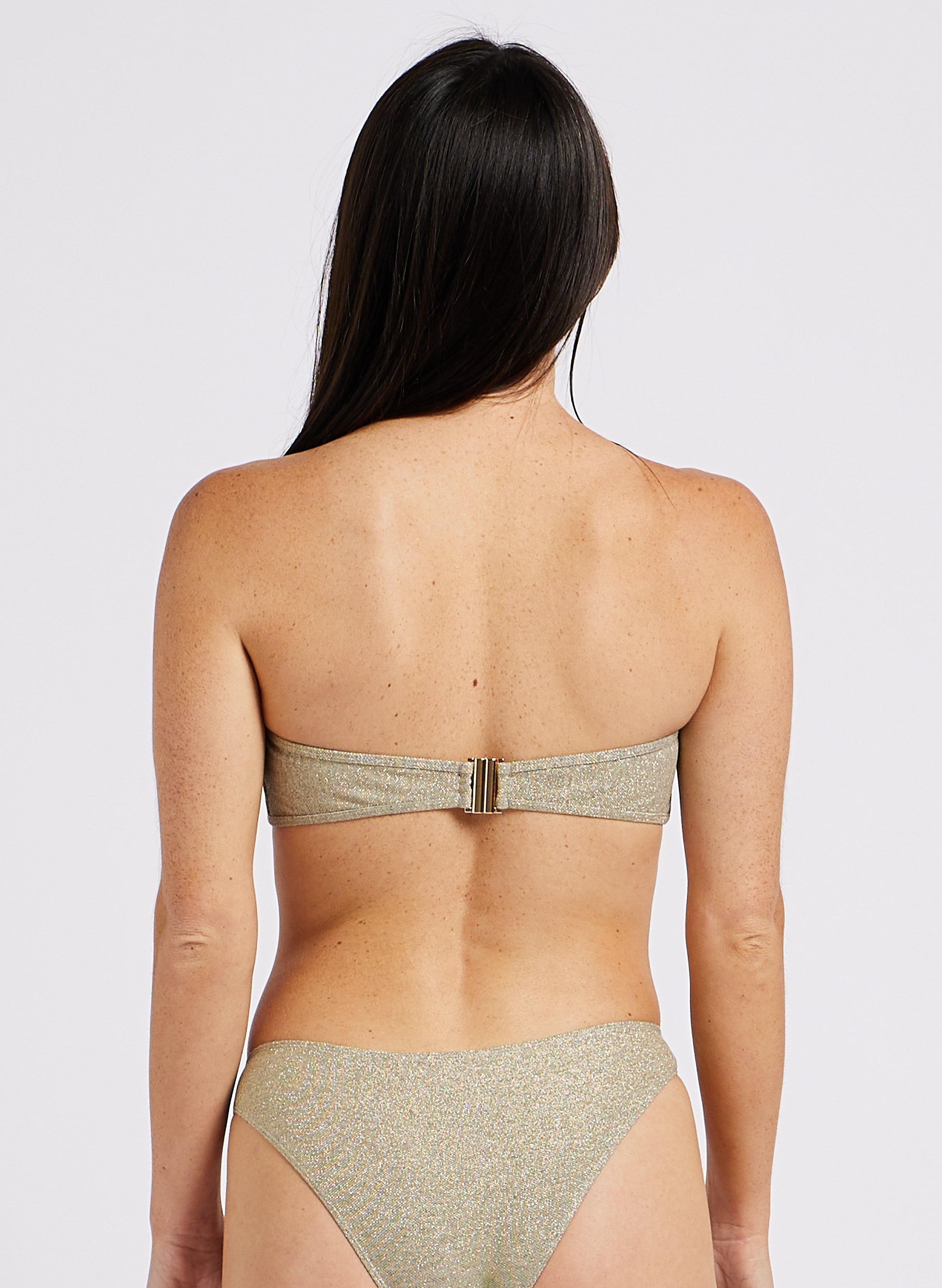 Haut de maillot bandeau CHICHI CASTELNANGO Doré