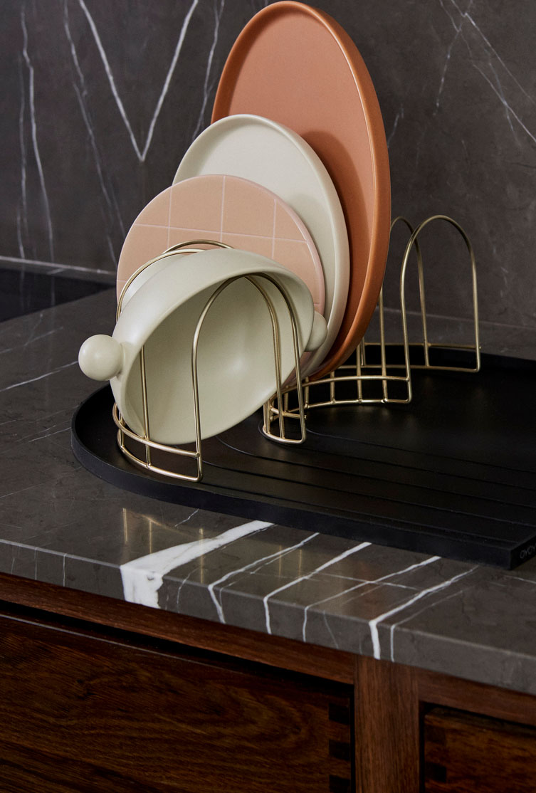 Dish rack OYOY LIVING DESIGN Black
