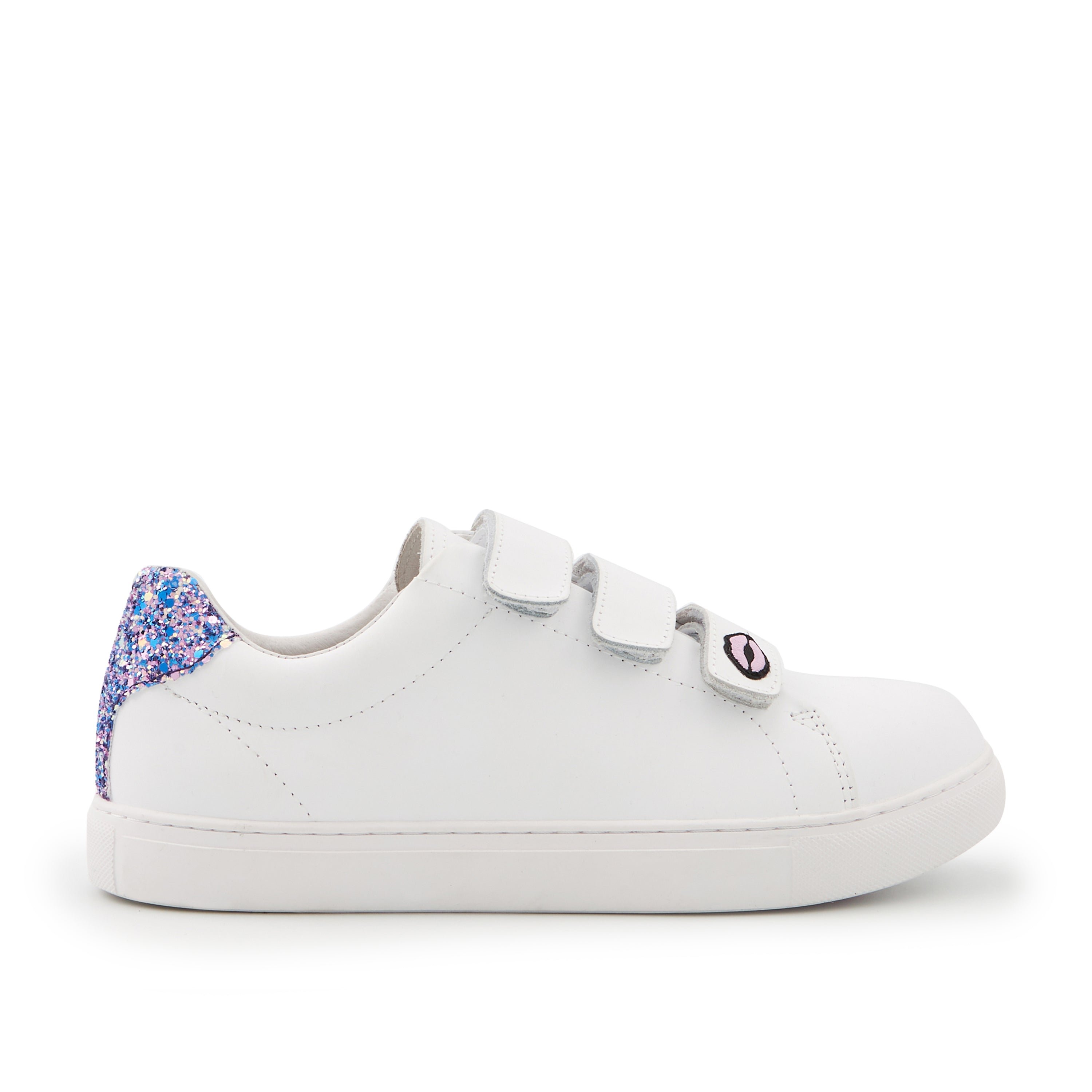 Leather sneakers BONS BAISERS PARIS White