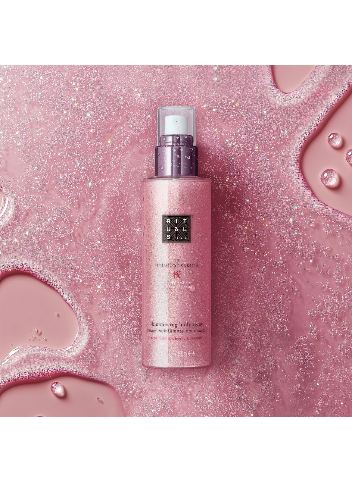 The Ritual of Sakura - Sparkling body mist RITUALS No color