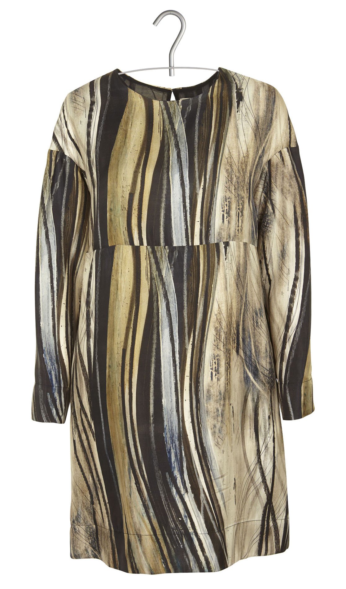 Silk dress MOMONI Green