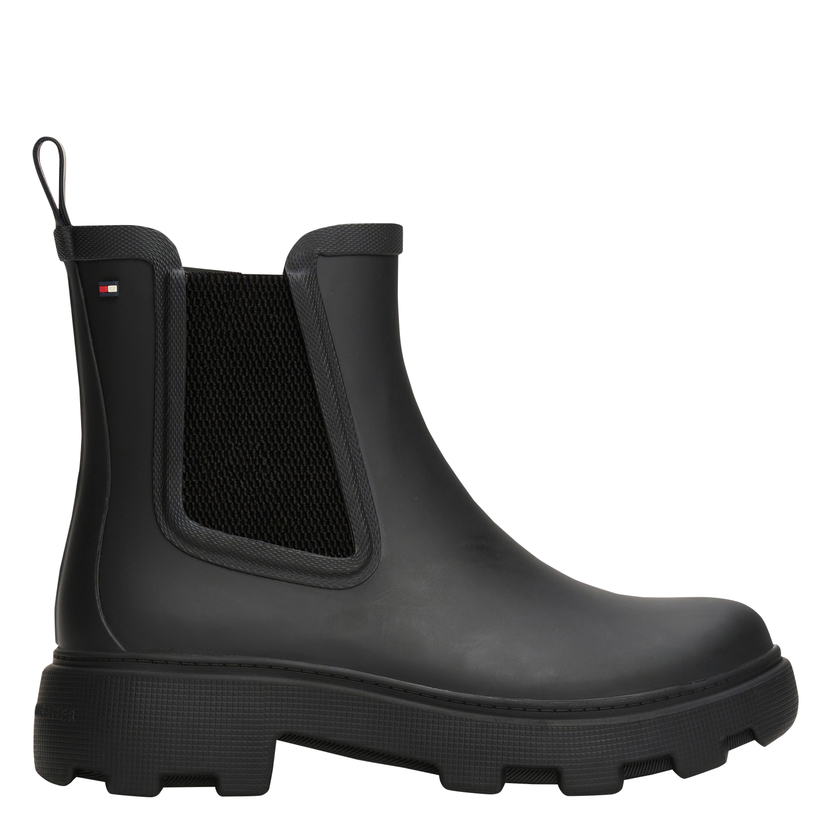 Bottines de pluie TOMMY HILFIGER Noir