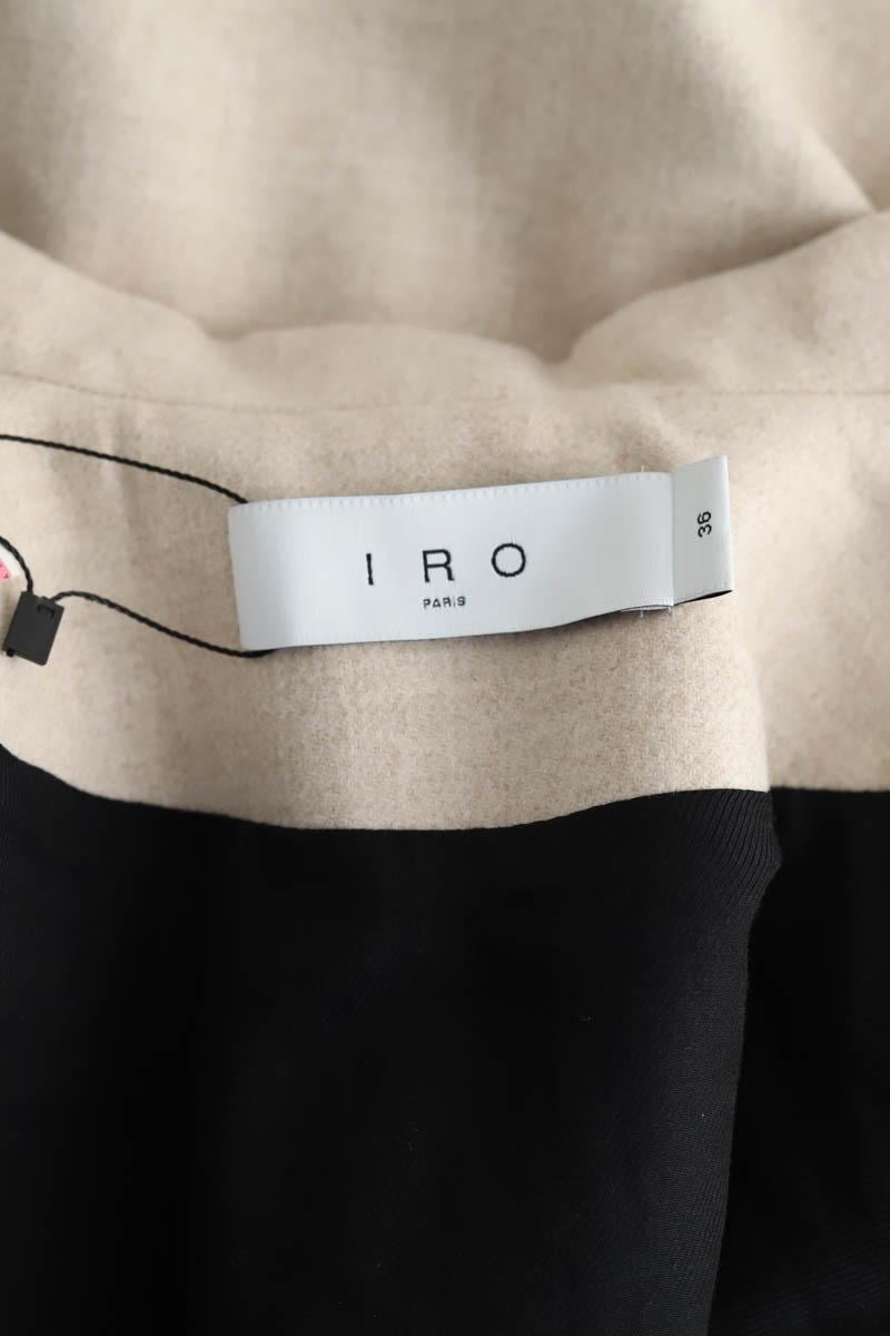 Voile and crochet dress IRO - Seconde Main Beige