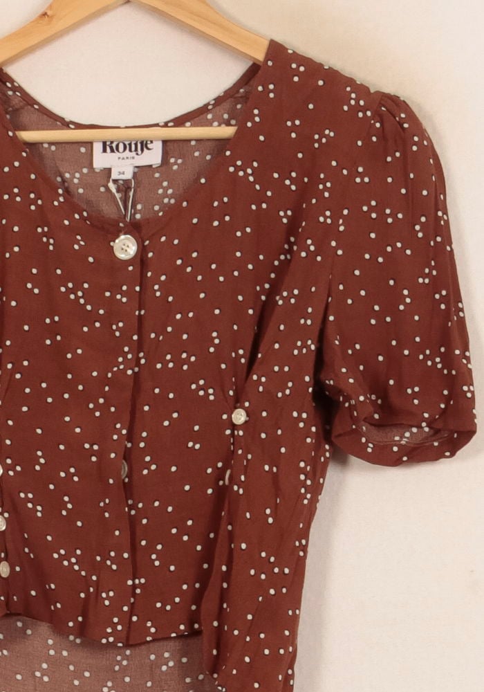 Shirt ROUJE - Seconde Main Brown