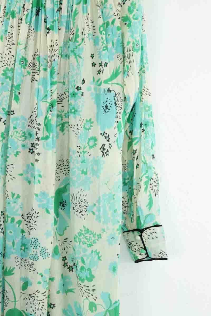 Cotton dress LAURENCE BRAS - Seconde Main Green