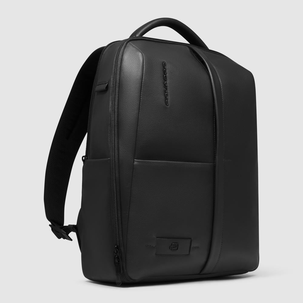 15.6" Laptop Backpack PIQUADRO Black