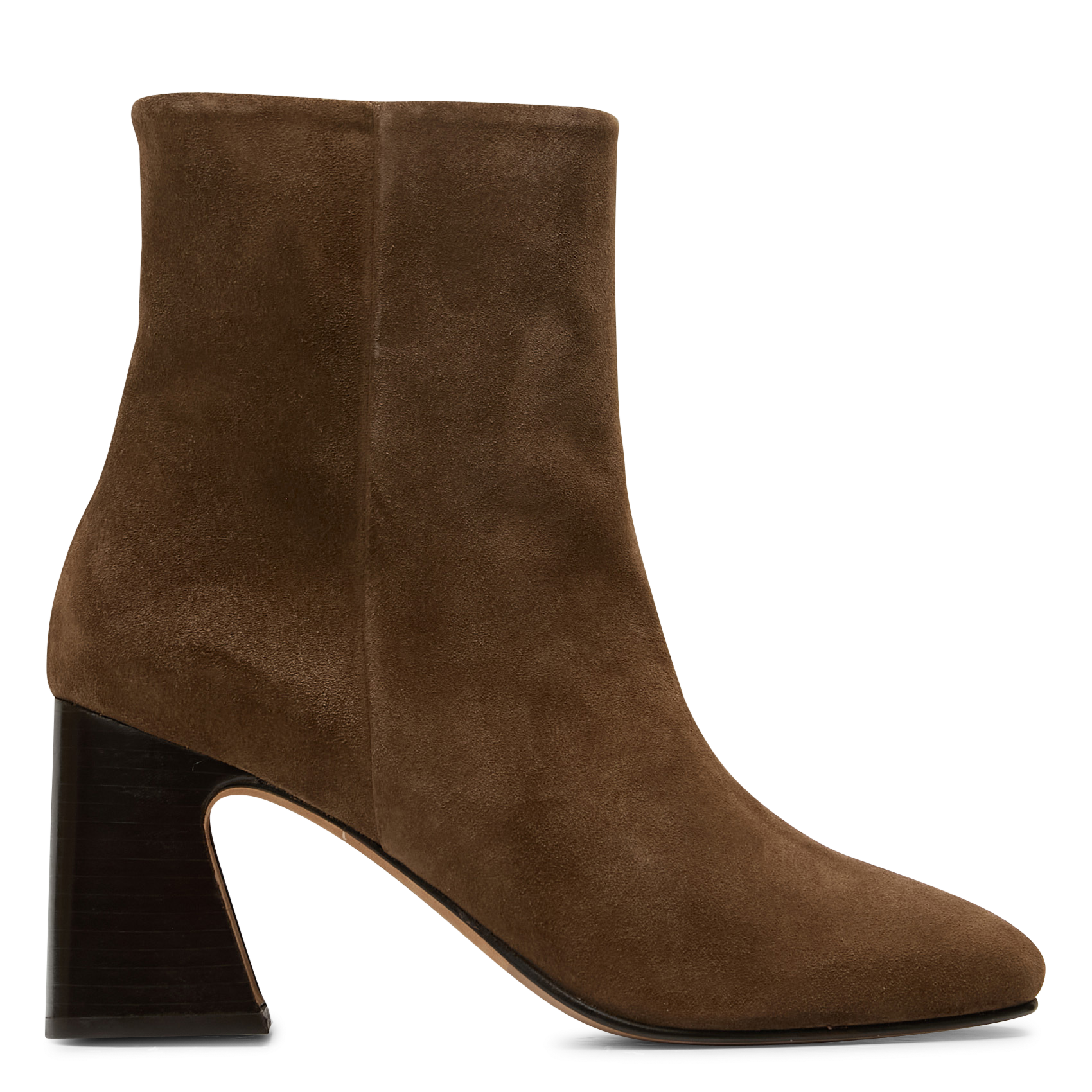 Bottines en cuir velours BOBBIES Marron