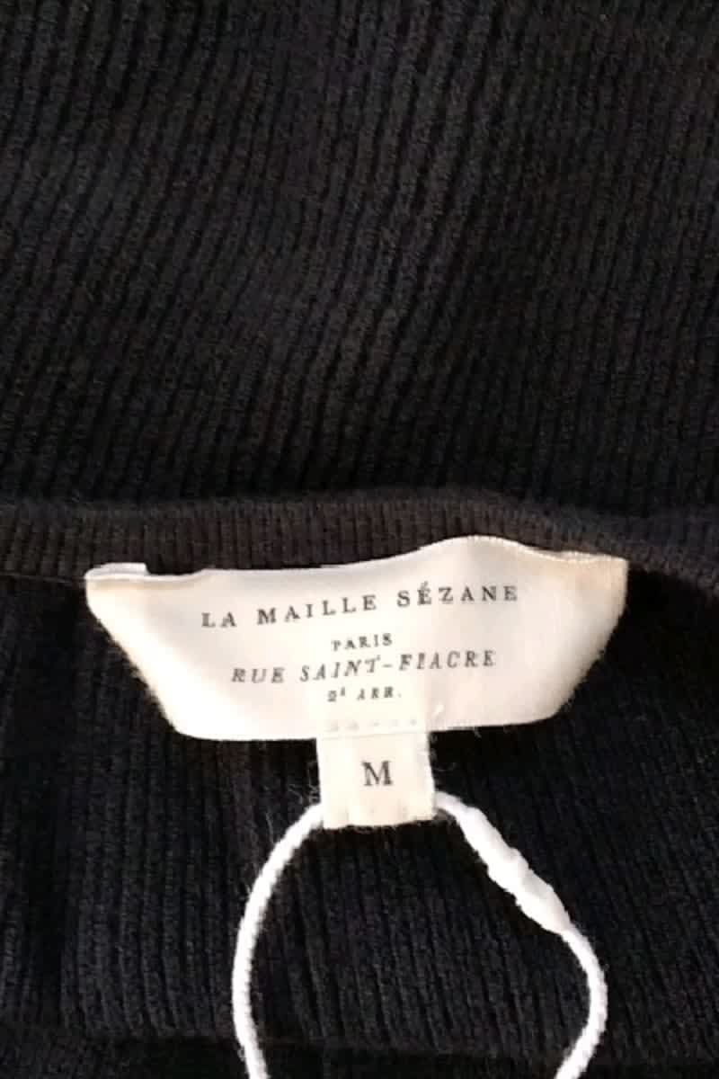 Azawood sleeveless top SEZANE - Seconde main Black