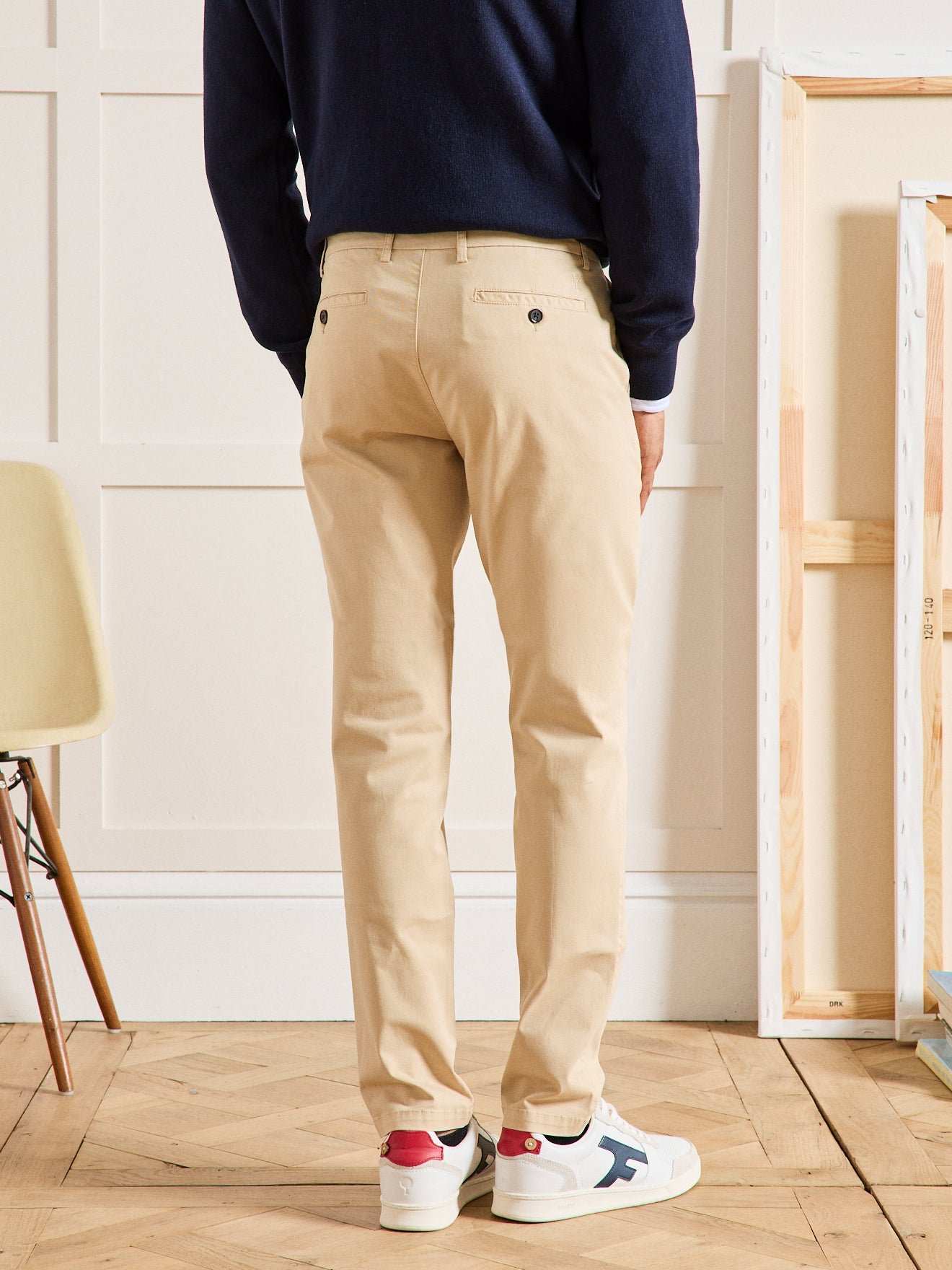 Chino pants CYRILLUS Beige