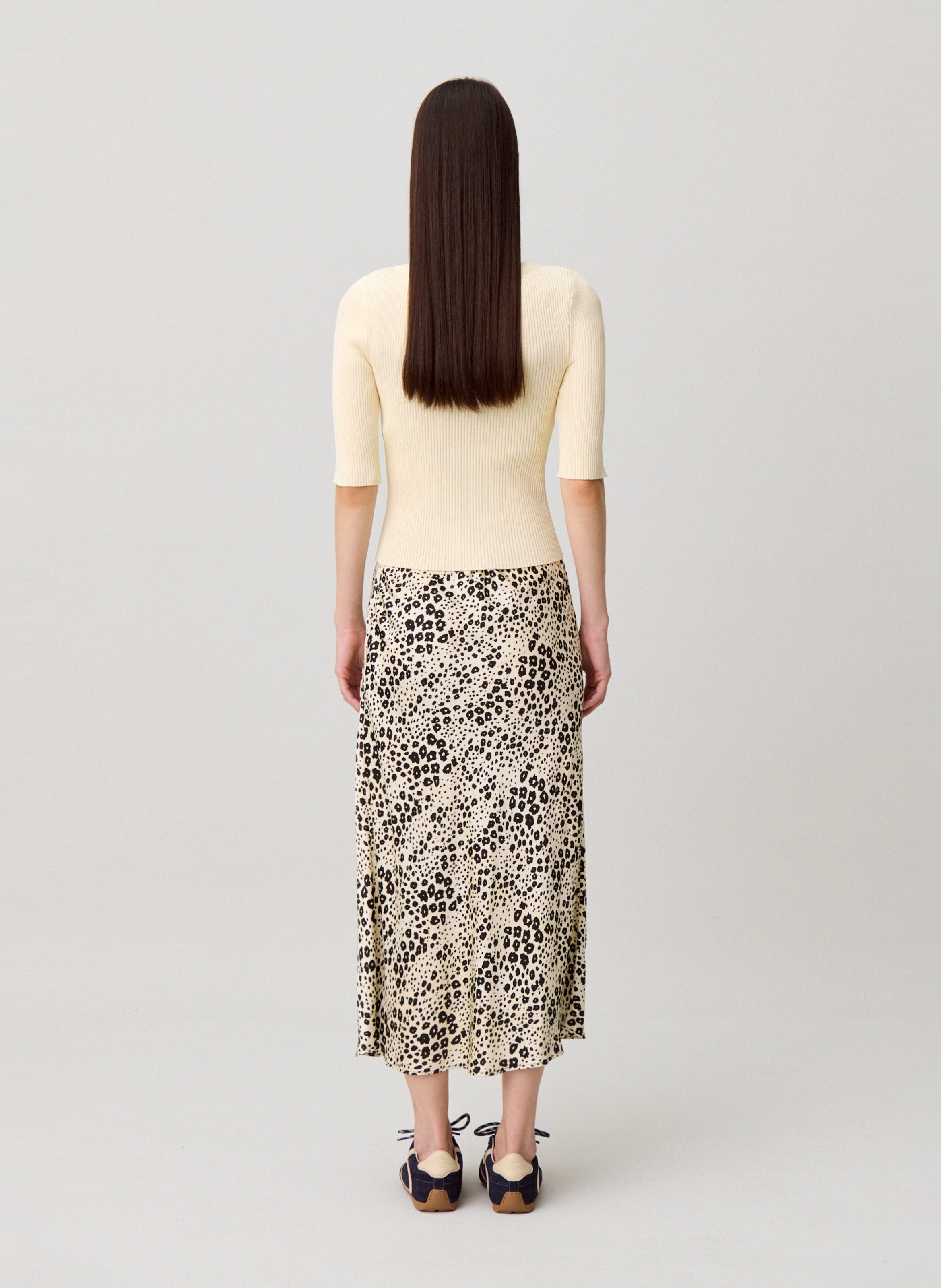 Round-neck cardigan CLAUDIE PIERLOT Beige