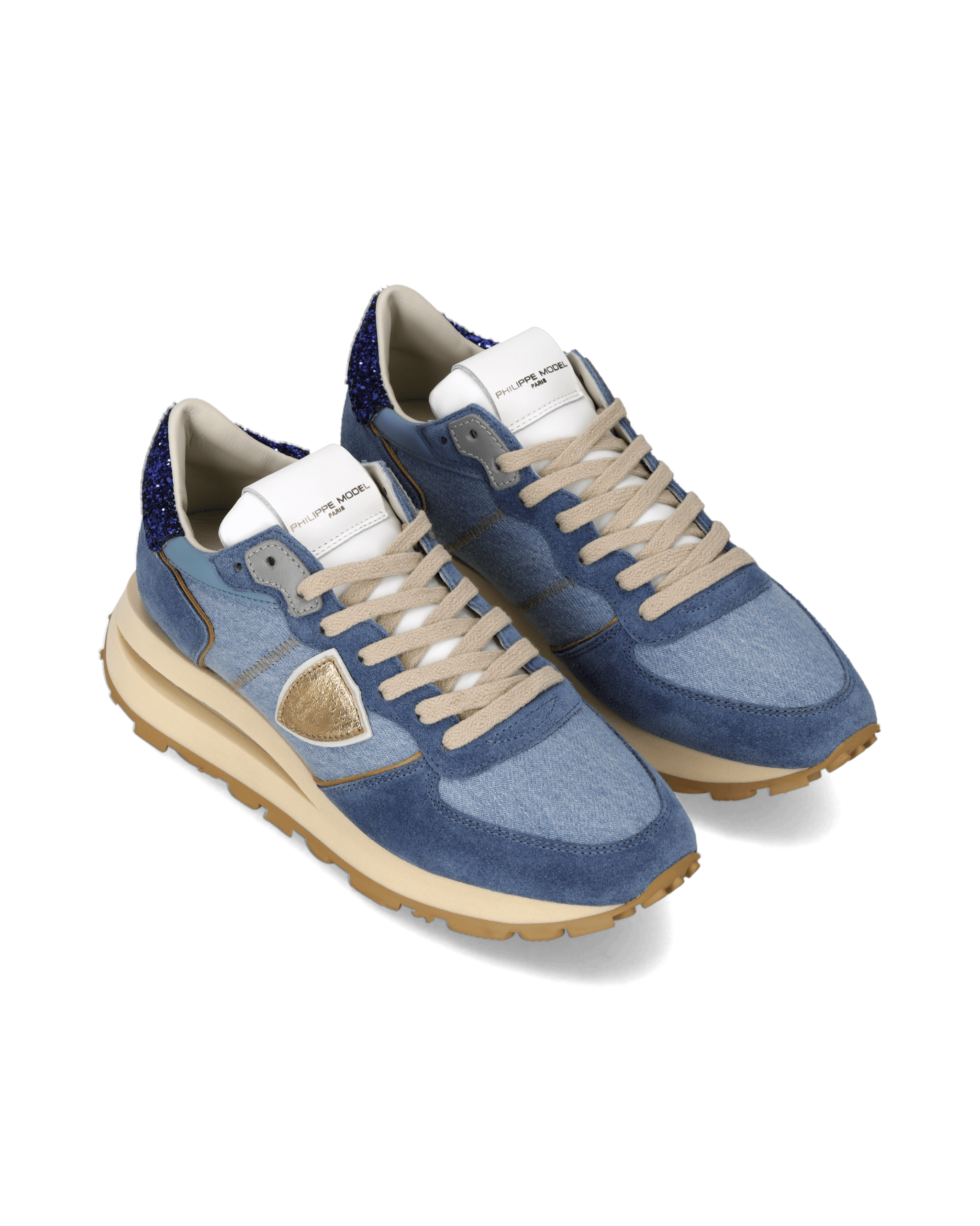 High-top running sneakers PHILIPPE MODEL Blue