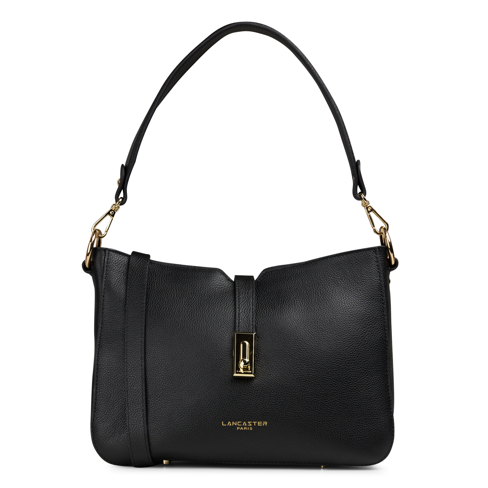 Geschnürte Beuteltasche aus strukturiertem Leder LANCASTER PARIS