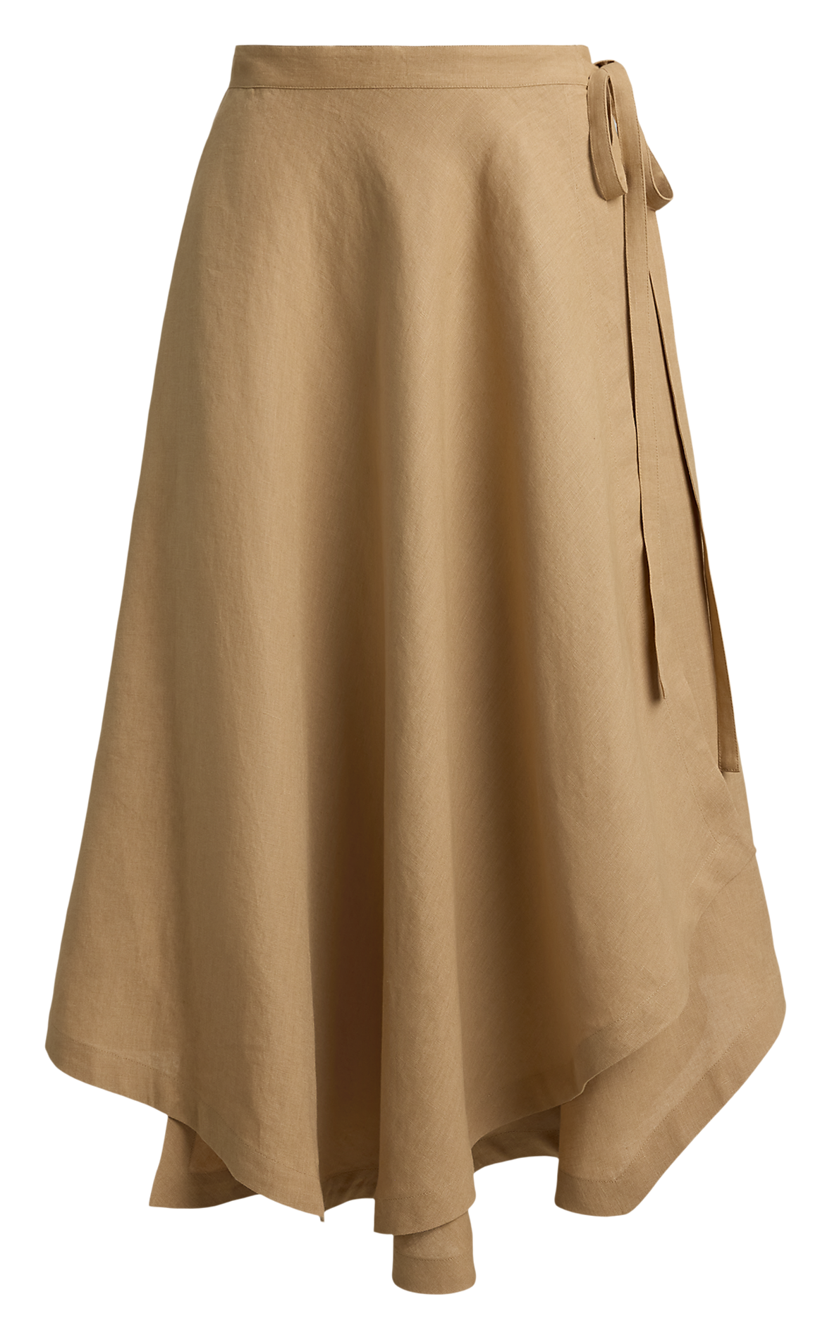 Langer Leinenrock POLO RALPH LAUREN Beige