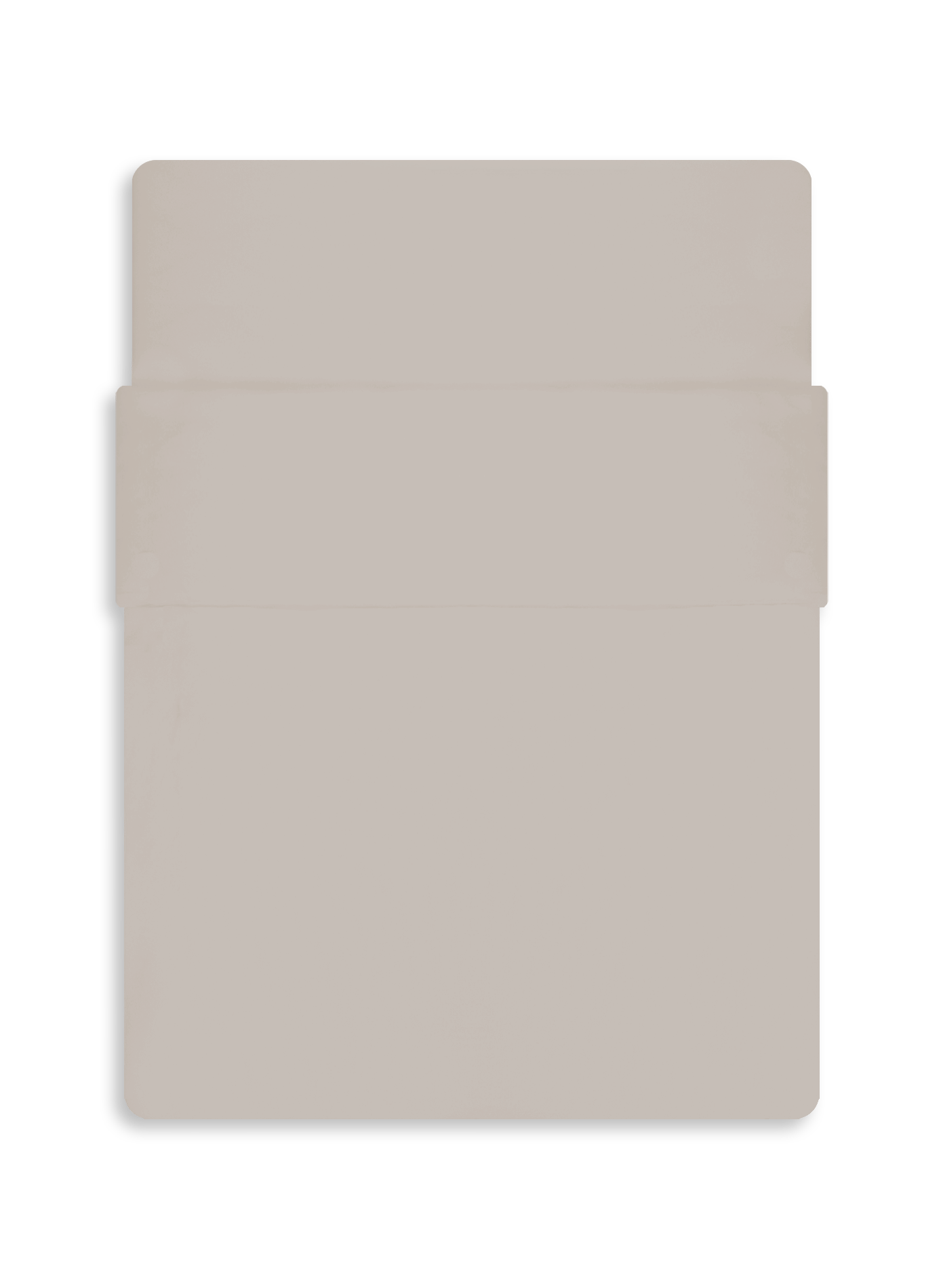 Cotton duvet cover AU PRINTEMPS PARIS MAISON Beige