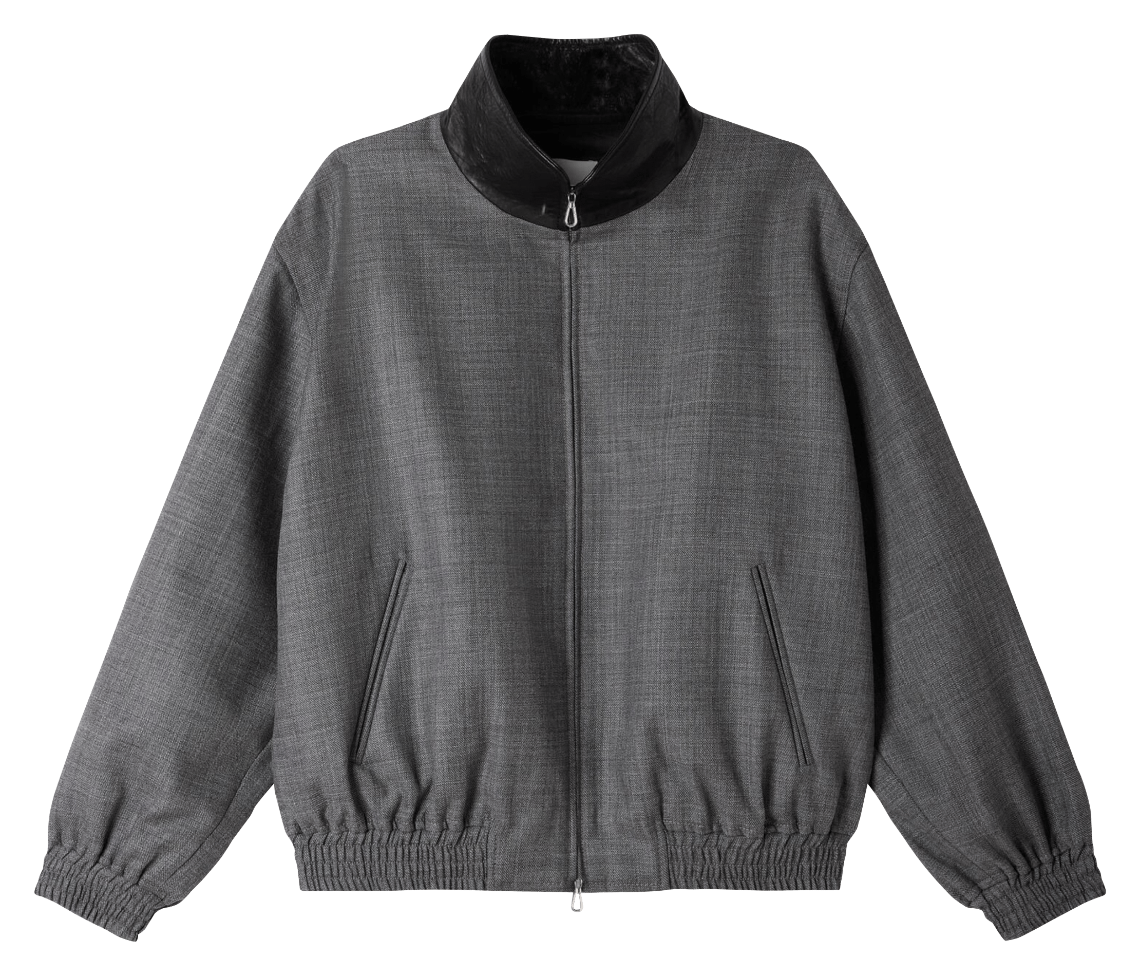 Oversized wollen jack SANDRO Grijs