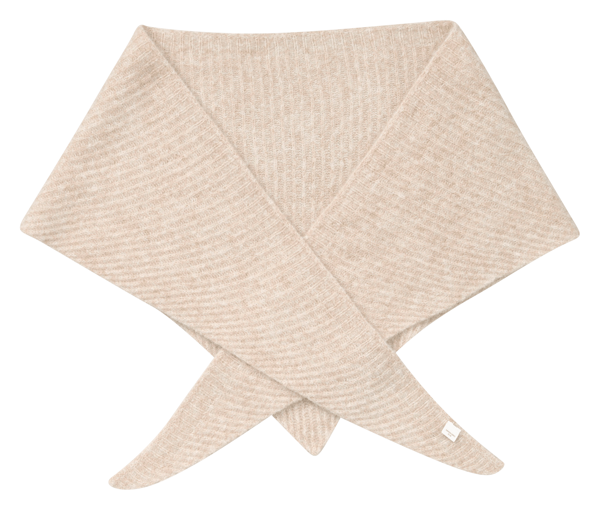 Unifarbener Schal aus Wollmischung  BECKSONDERGAARD Beige