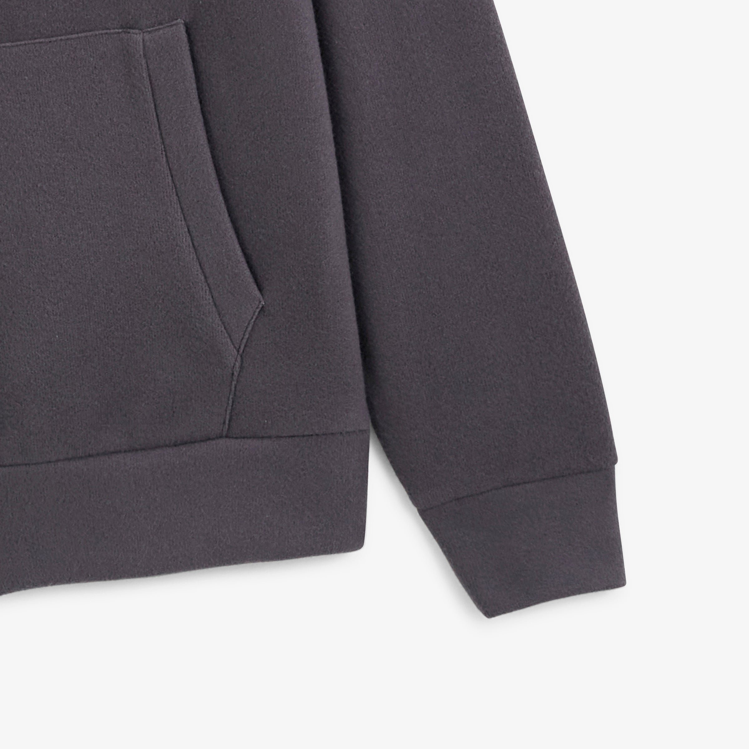 Zip-up sweatshirt with shirt collar SERGE BLANCO Grey