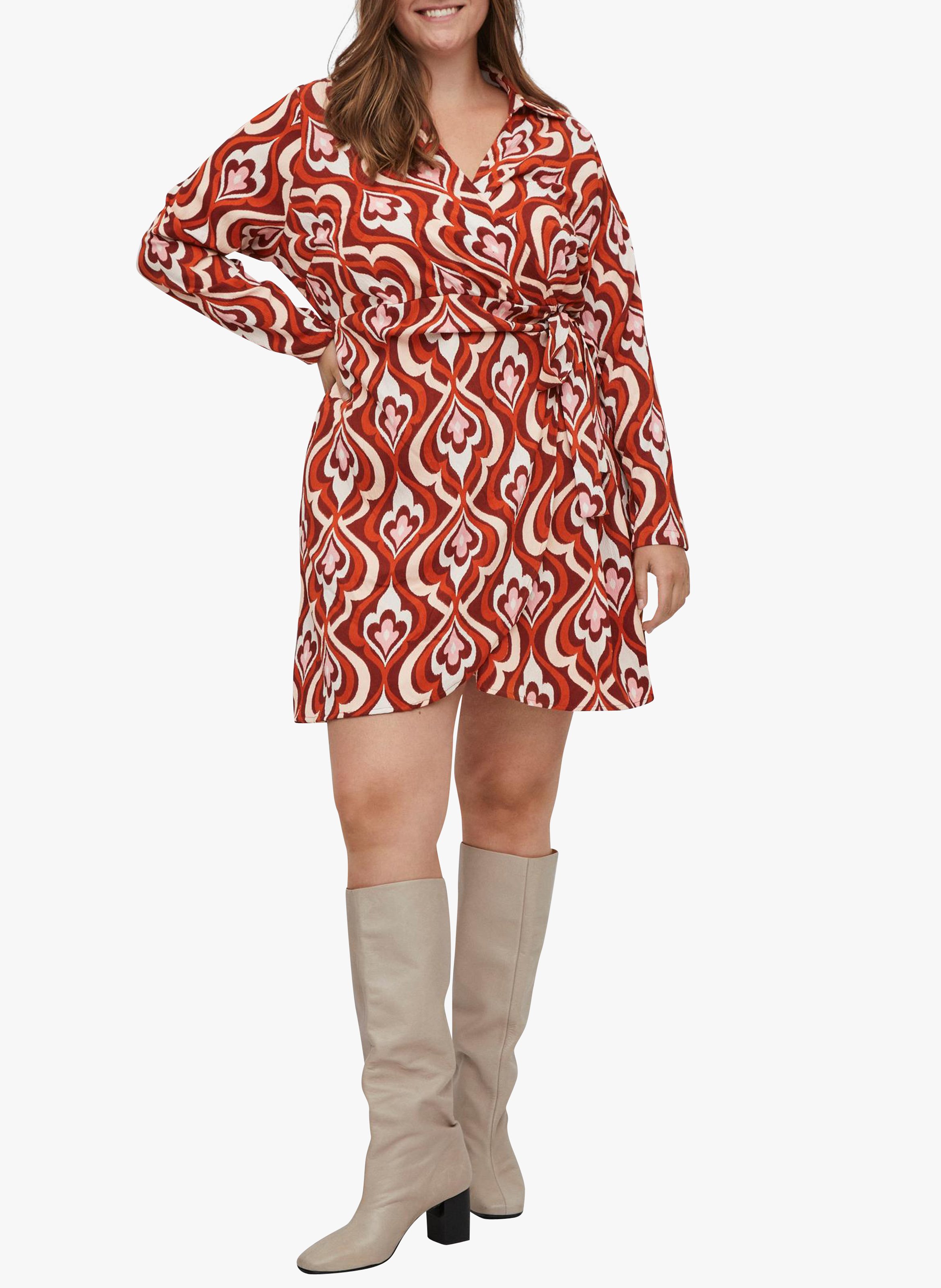 Robe courte imprimée EVOKED Multicolore