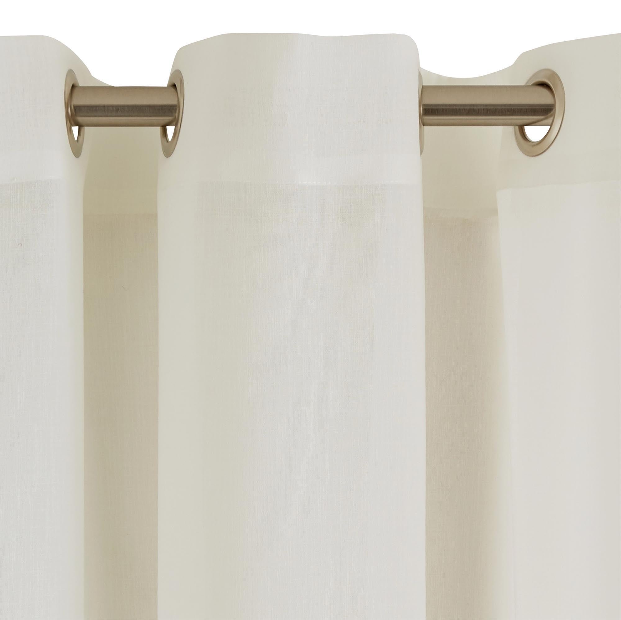 NIMBUS - Net curtain with eyelets MADURA Green