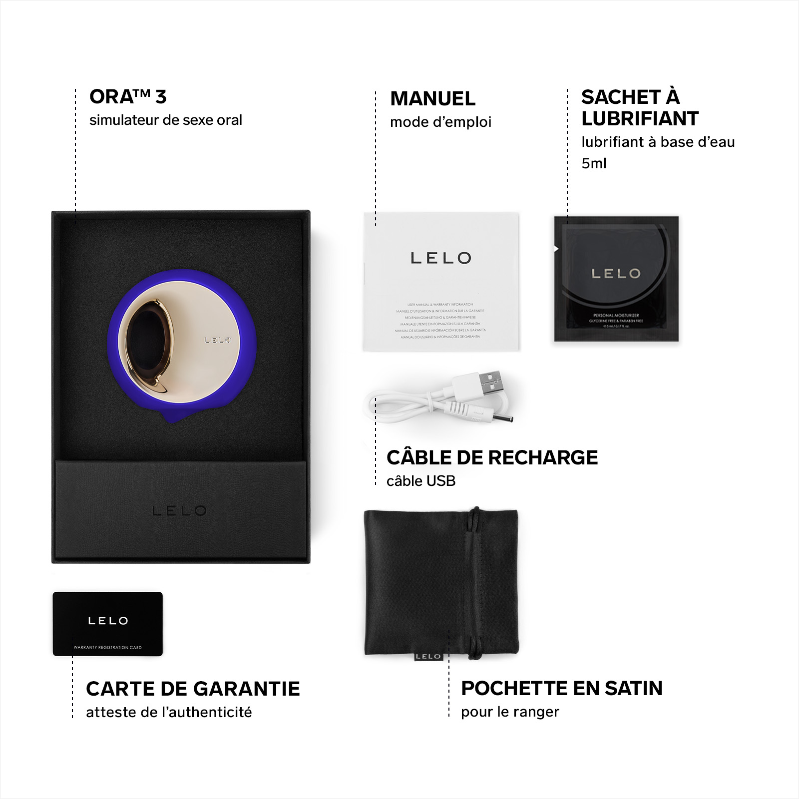 Clitoral stimulator LELO Bleu