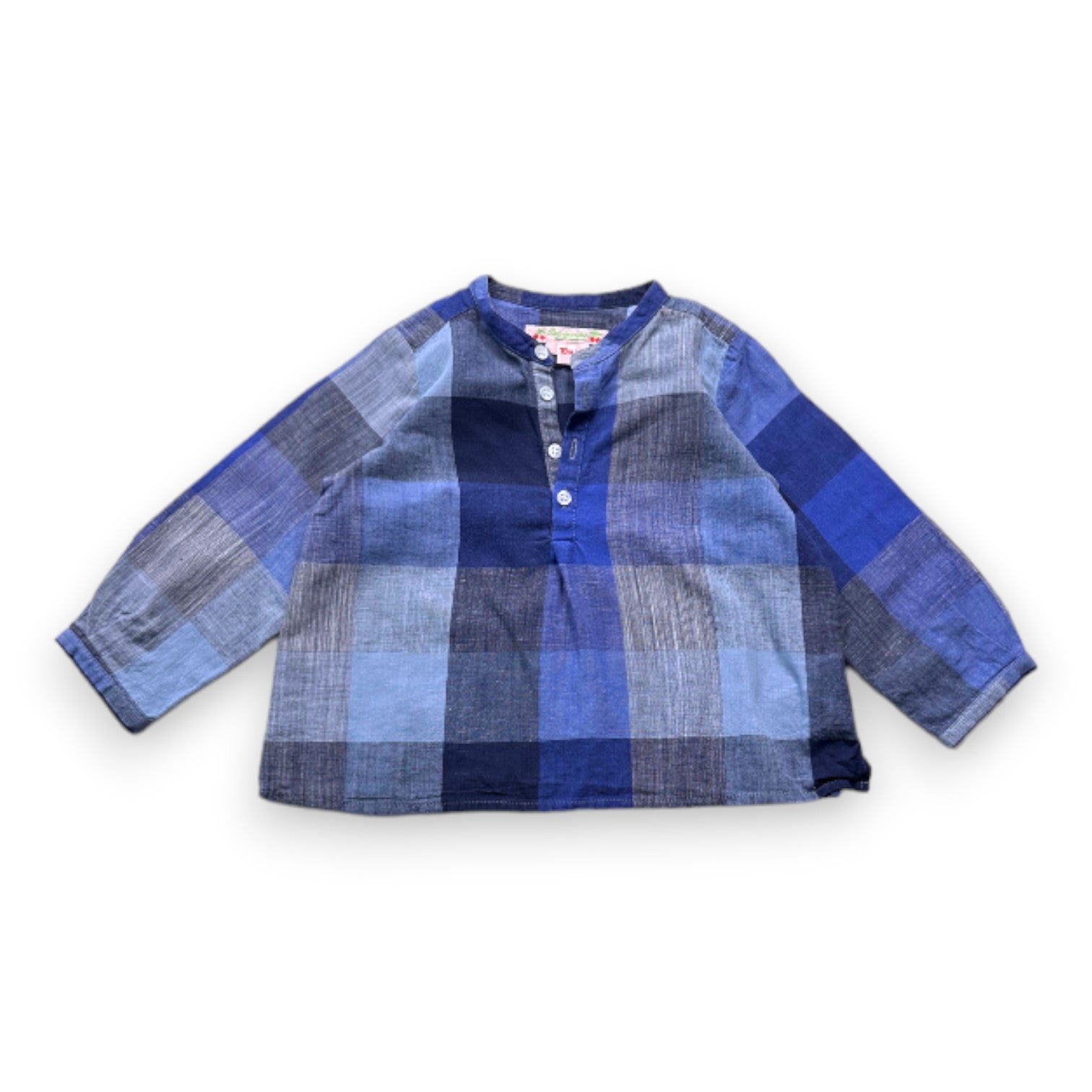 Blue baby shirt - 18 months BONPOINT - Seconde Main Blue