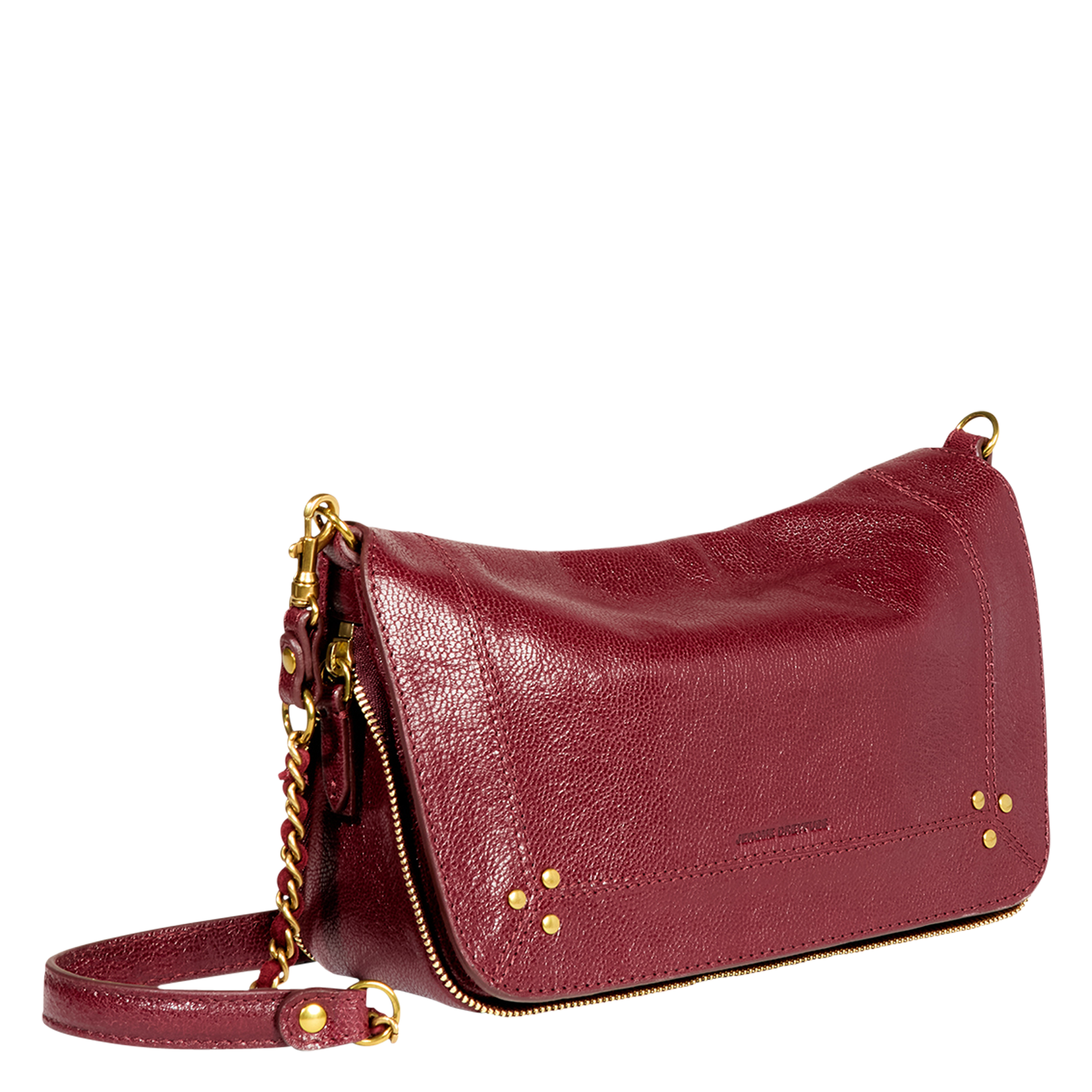 Sac bandoulière en cuir  JEROME DREYFUSS Rouge