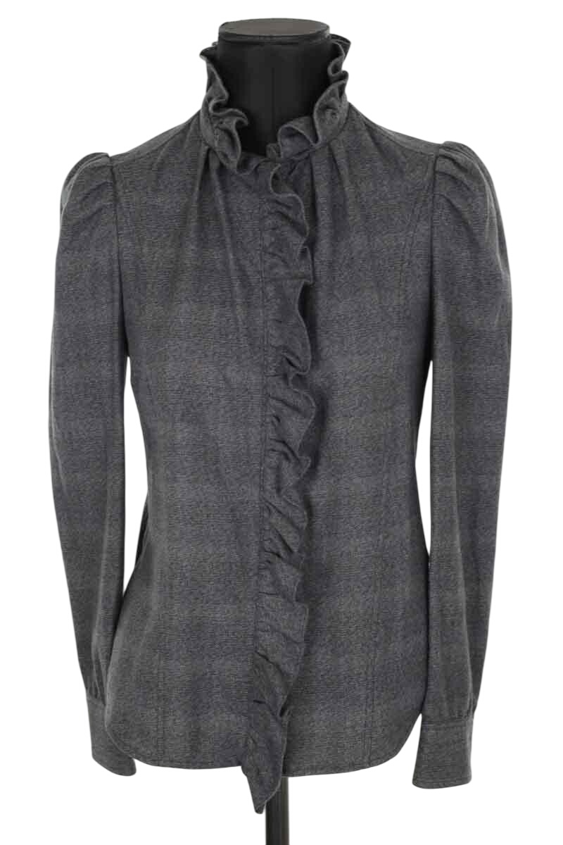 Cotton blouse ISABEL MARANT ÉTOILE - SECONDE MAIN Grey