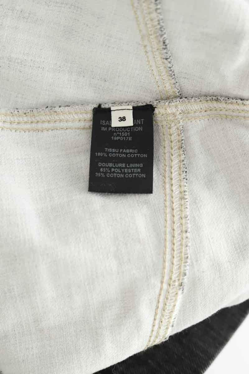 Cotton mini skirt ISABEL MARANT ÉTOILE - SECONDE MAIN Grey