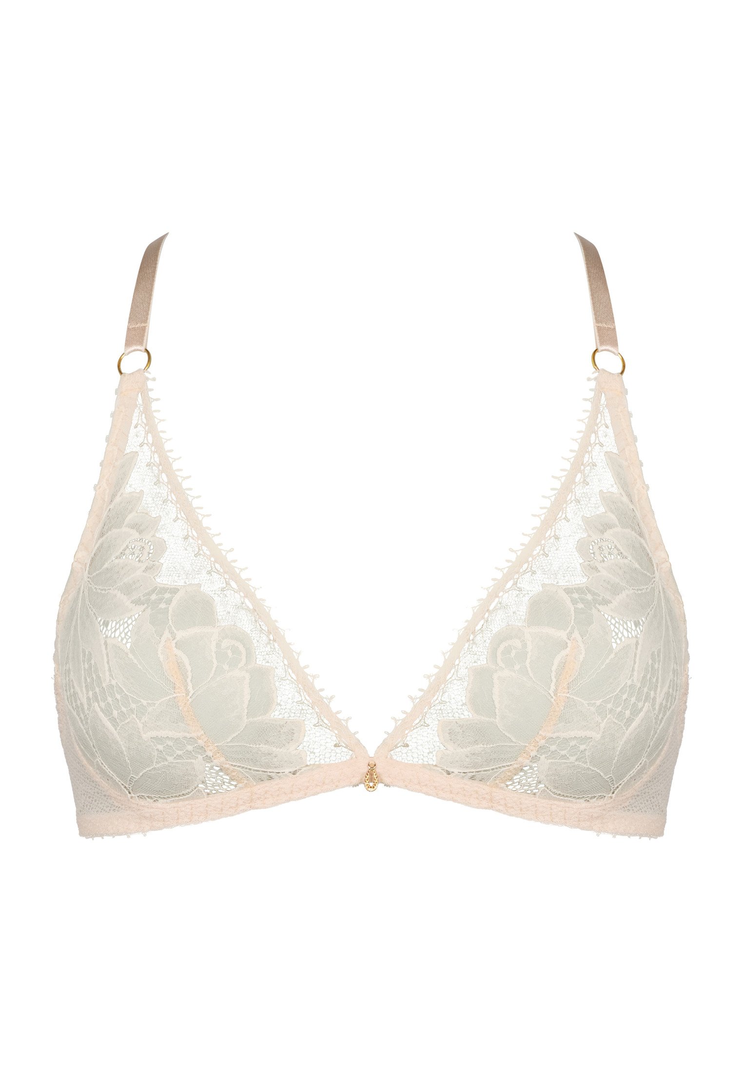 Triangle bralette AUBADE Beige
