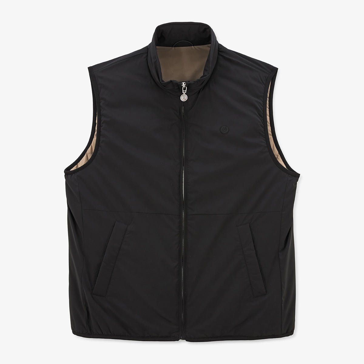 Sleeveless ultralight vest SERGE BLANCO Black