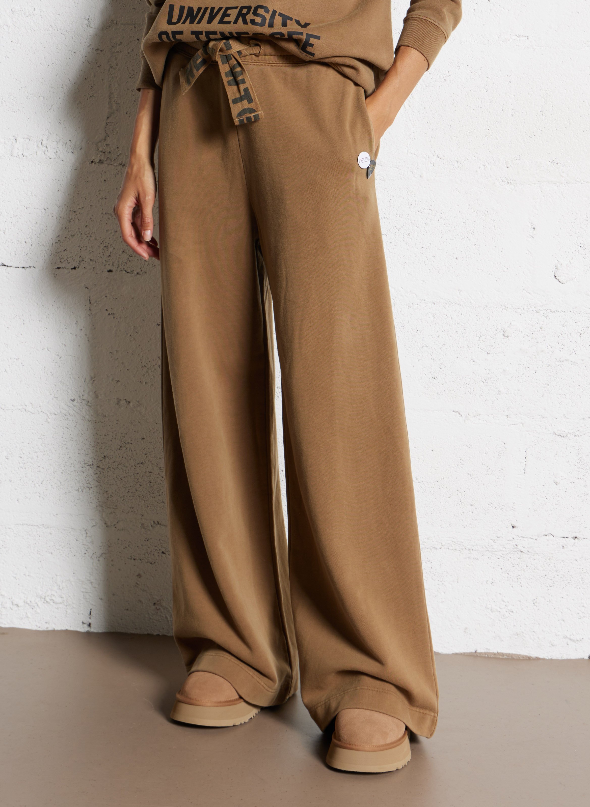 Wide cotton jogging pants NEWTONE